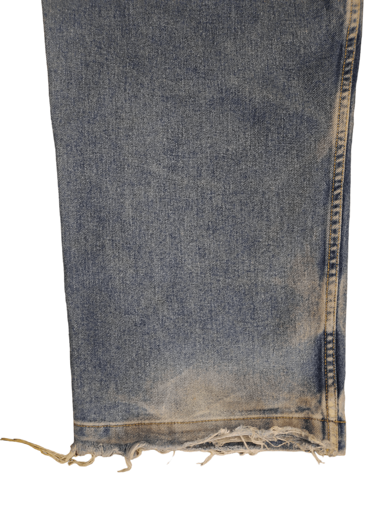 JNCO Vintage Y2k Karl Kani Embroider Faded Distress Baggy Jeans Size US 37 - 9 Thumbnail