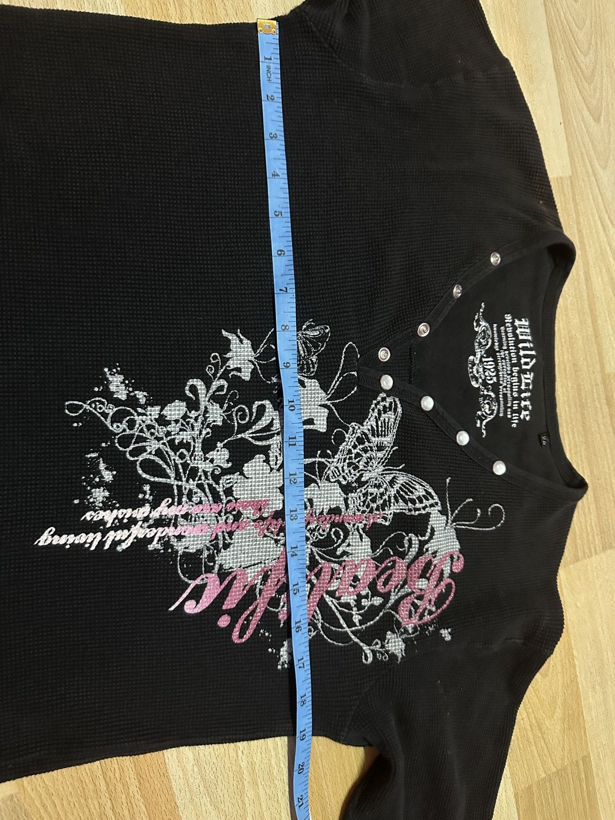 Beauty Beast Poem Long Sleeve Japanese Brand 🔥Rare Size US M / EU 48-50 / 2 - 12 Thumbnail