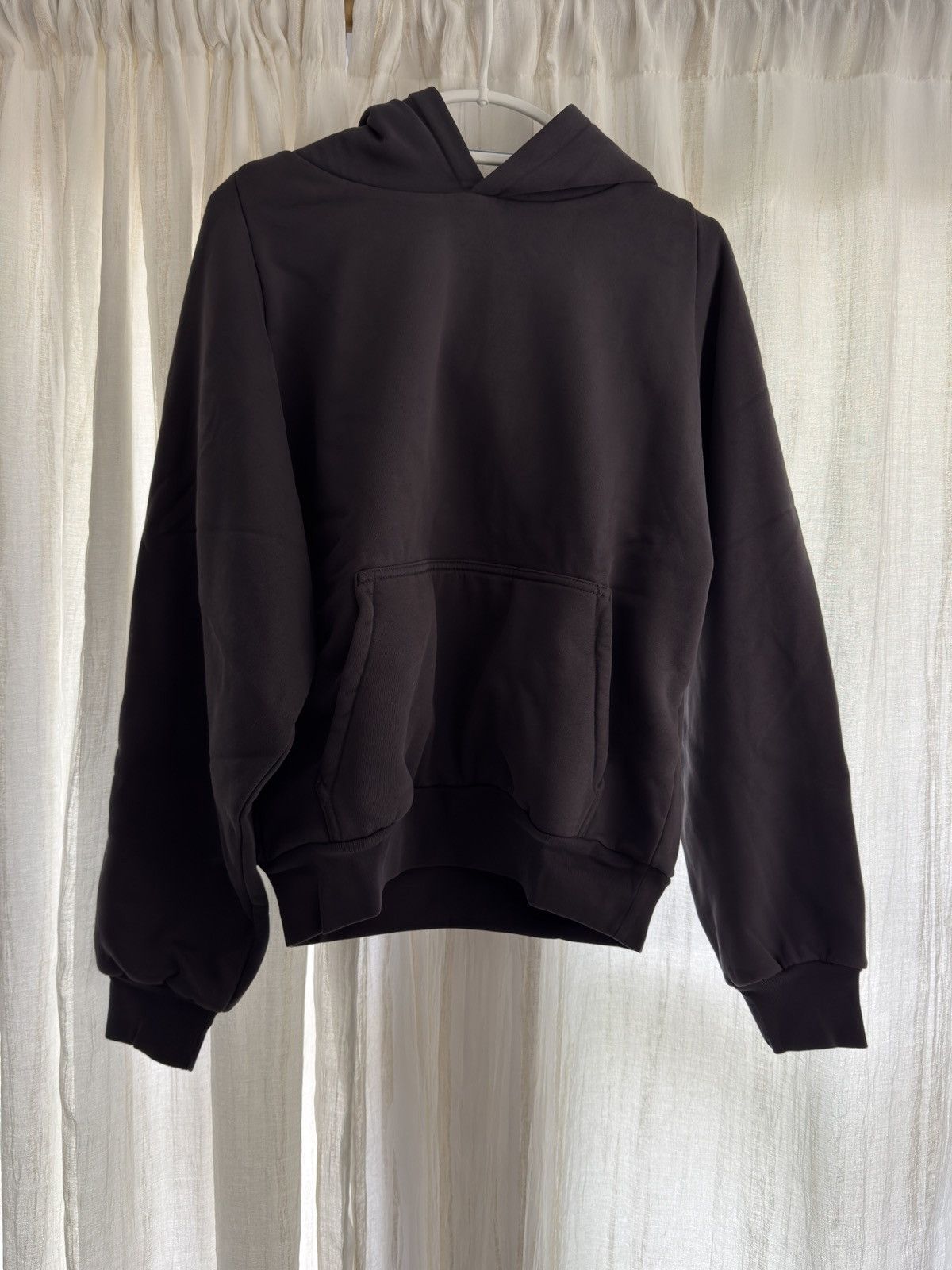 FW22 Yeezy Gap Shrunken “Dark Grey” Hoodie Size M Brand New
