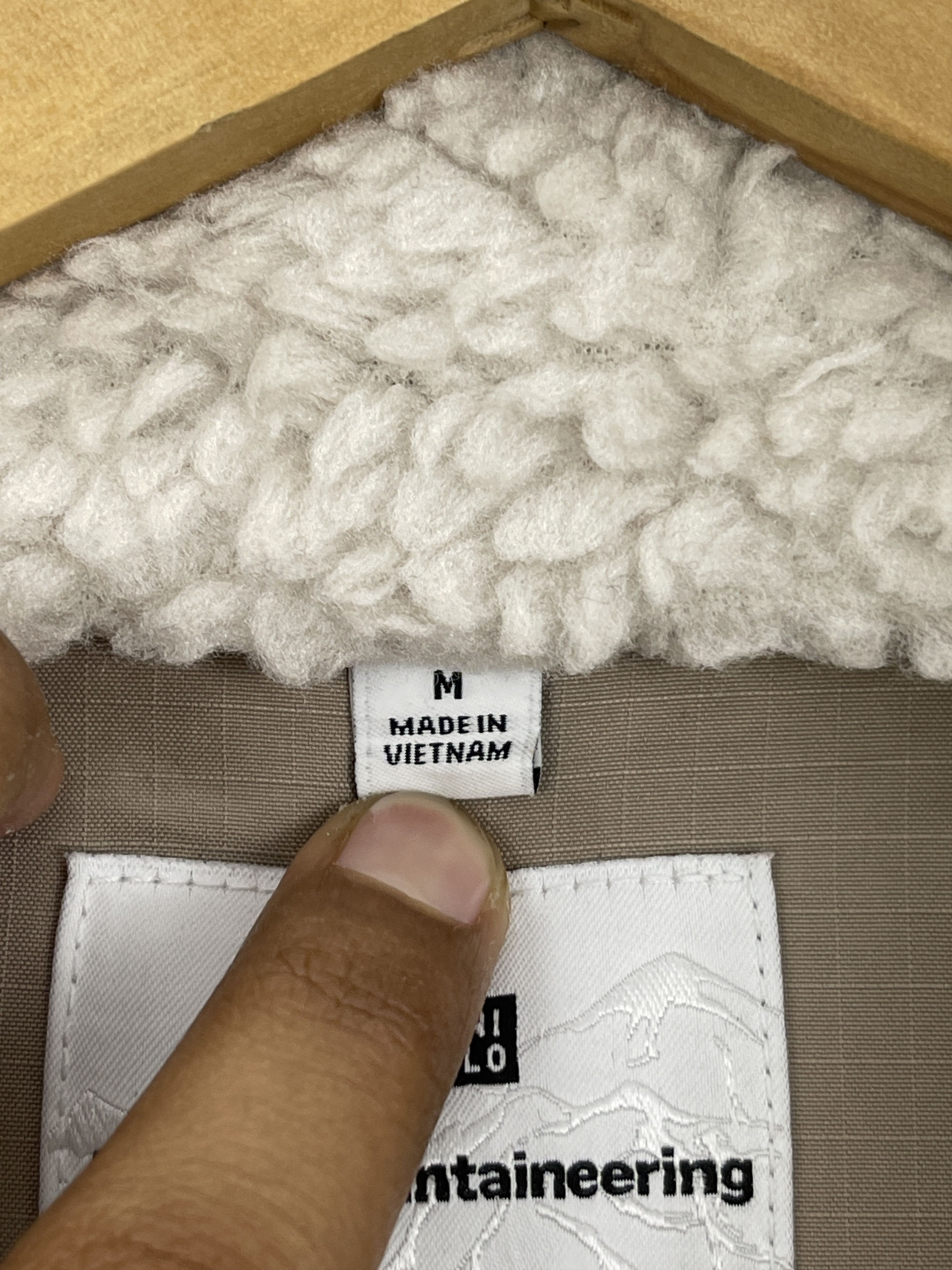 Japanese Brand Vtg White Mountaineering Uniqlo Fleece White Jacket JA0018 Size US M / EU 48-50 / 2 - 6 Thumbnail