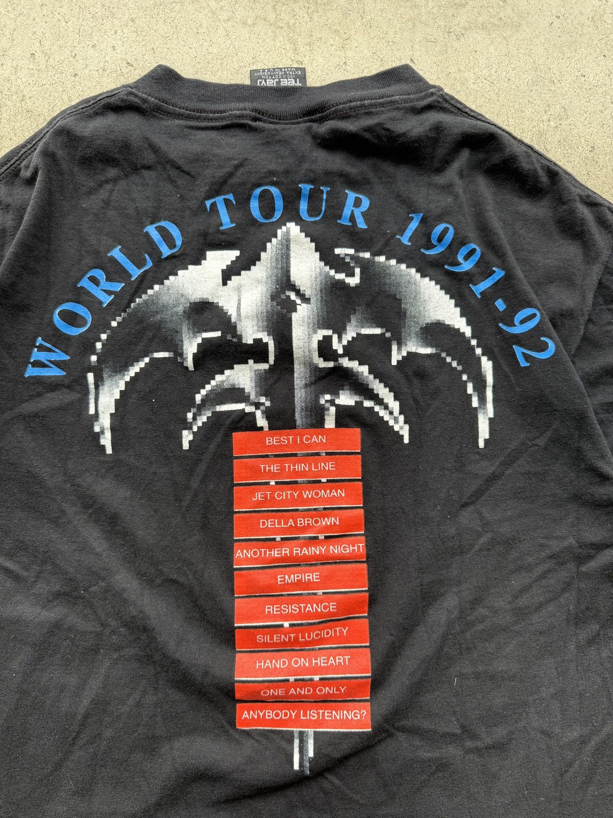 Band Tees × Giant × Vintage Vintage Queensryche tour tee 1991-92 Size US L / EU 52-54 / 3 - 6 Thumbnail