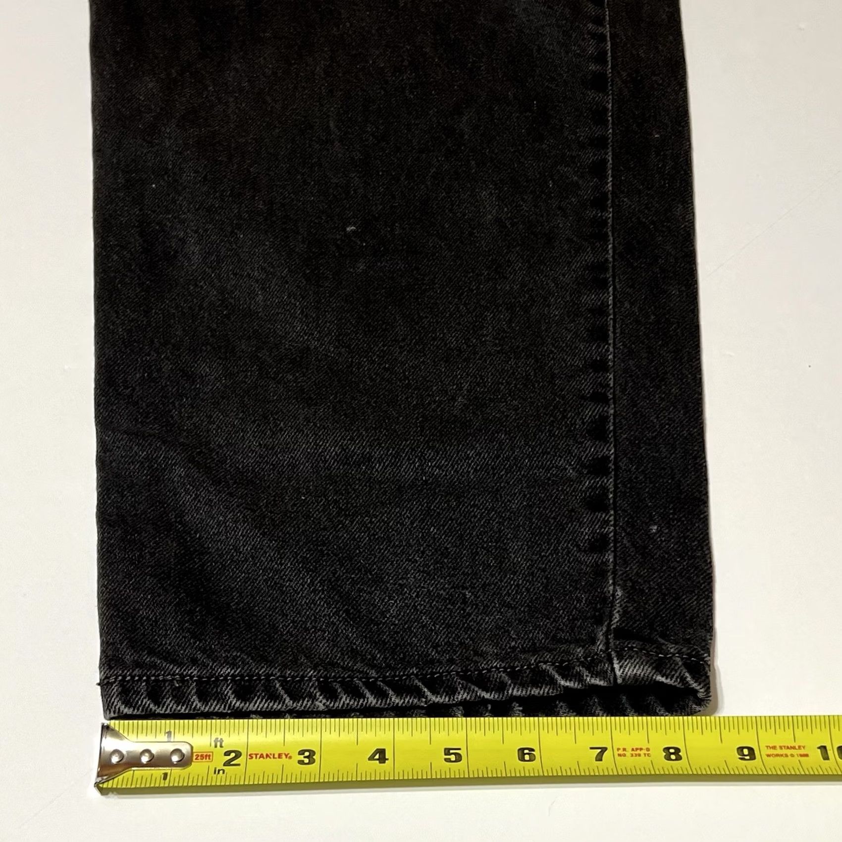 Levi's Levi's 560 Jeans Regular 41x30 Black Denim Relaxed Tapered Comfort Fit 5-Pocket Mens Y2K Vintage: No Size US 41 - 7 Thumbnail