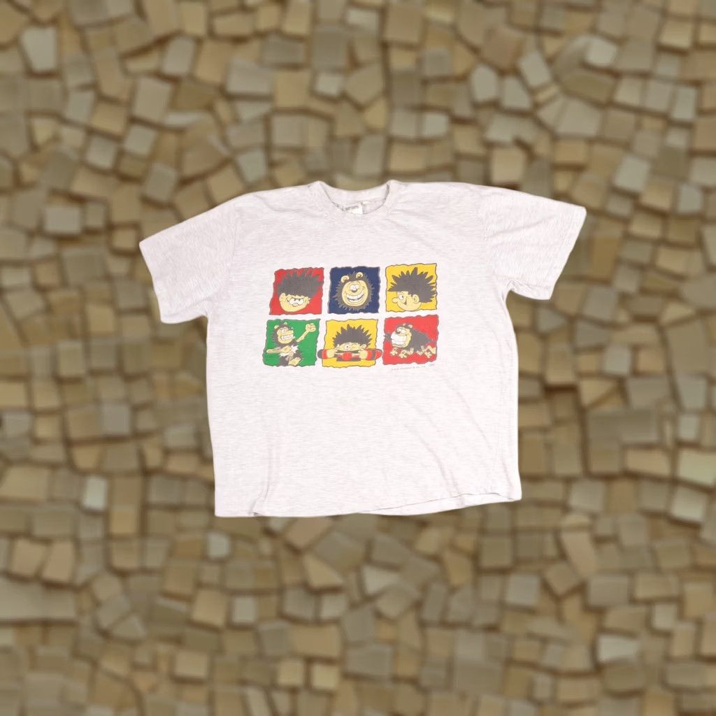 CO DC Thomson & Co 1996 Vintage Graphic T-Shirt Tee Men L Silver Made in Turkey 100% cotton Shirt Mens Size US L / EU 52-54 / 3 - 1 Thumbnail