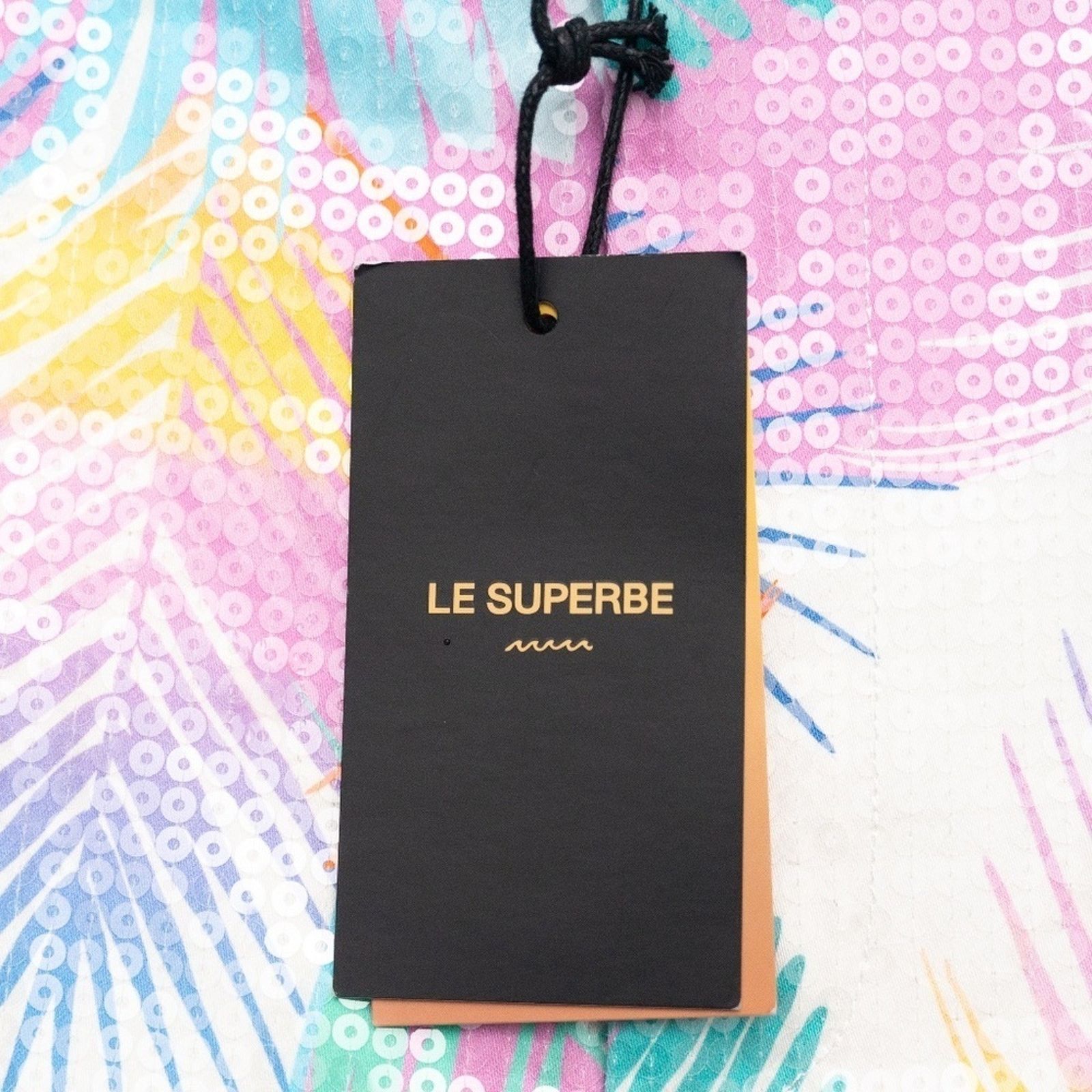 Le Superbe Le Superbe. Revolve. Tropical Sequin Shine Shorts. Size 30" / US 8 / IT 44 - 7 Thumbnail