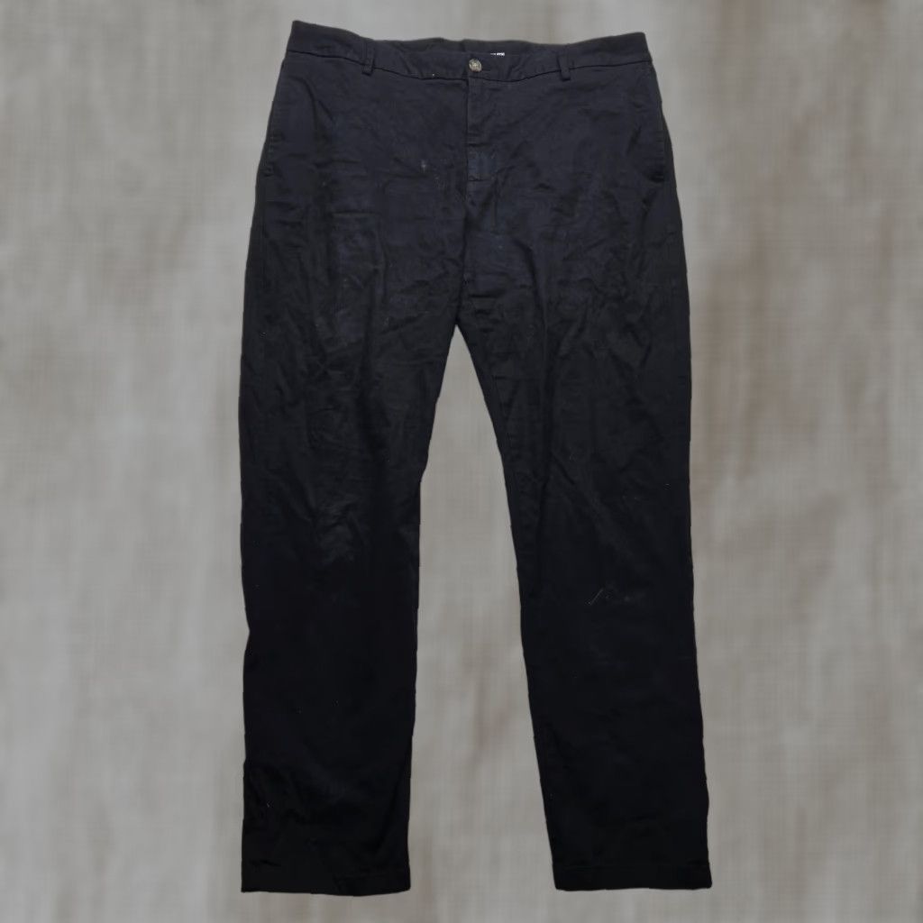 Old Navy Old Navy Athletic Pants Mens 38 x 32 Black 5-Pocket Design Flat Front Chino Stretch Pockets Size US 38 / EU 54 - 1 Thumbnail