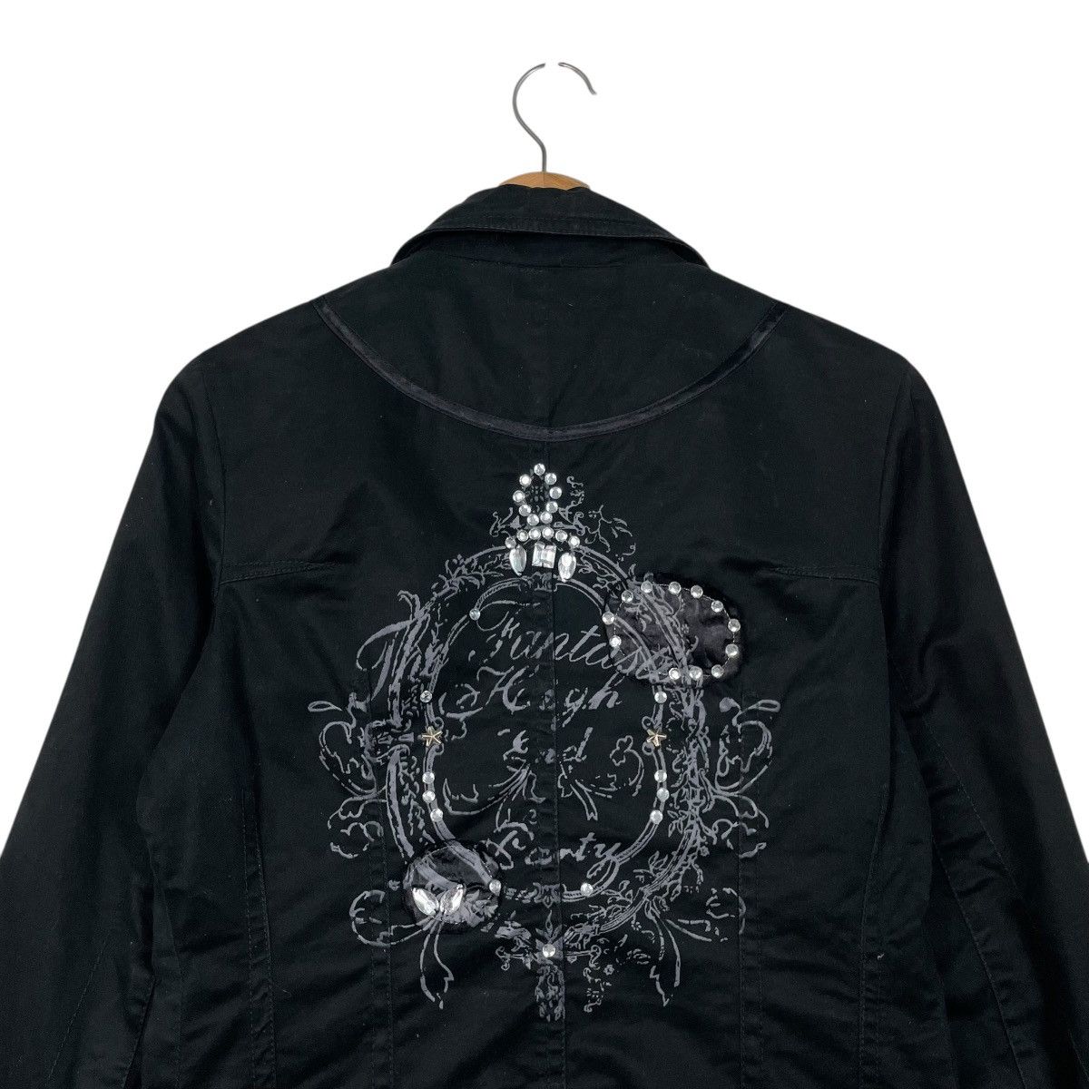 Other Black Punk QS Crop Jacket Size XS / US 0-2 / IT 36-38 - 8 Thumbnail