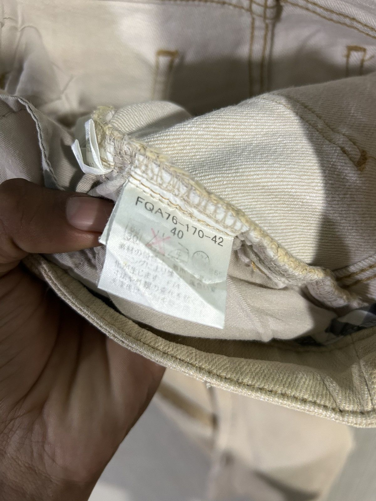 Burberry Burberry denim regular novachek side line Size 29" - 9 Thumbnail