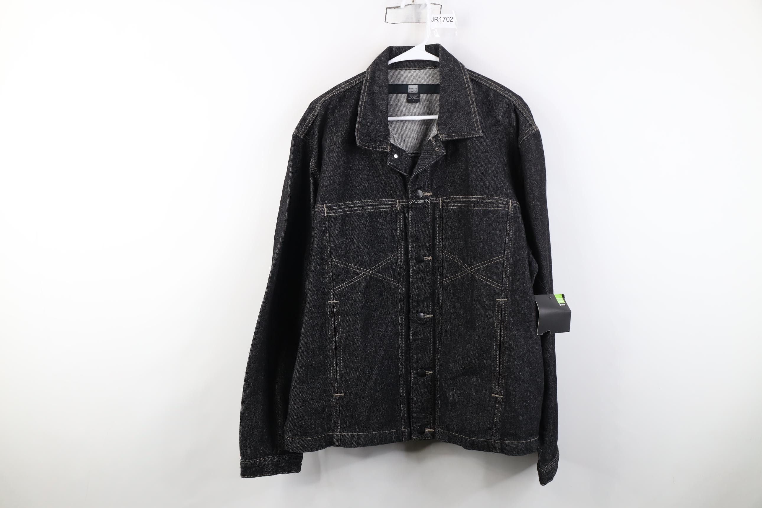 Marithe + Francois Girbaud Deadstock Vintage 90s Marithe Francois Girbaud Denim Jacket Size US L / EU 52-54 / 3 - 1 Thumbnail