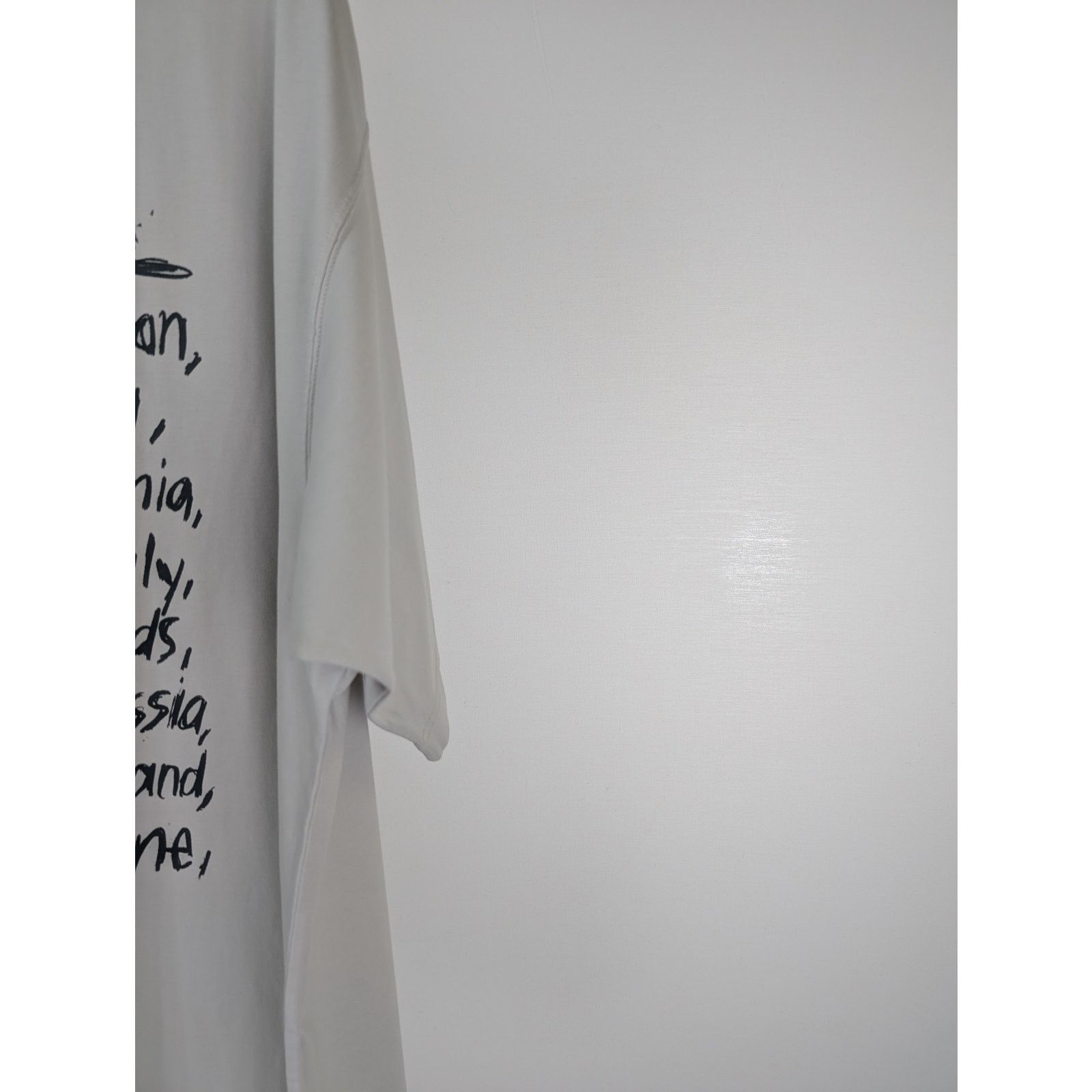 Vetements o1rshd1 Q:2 / Logo Short Sleeve T-Shirt in Grey Size US XS / EU 42 / 0 - 9 Thumbnail