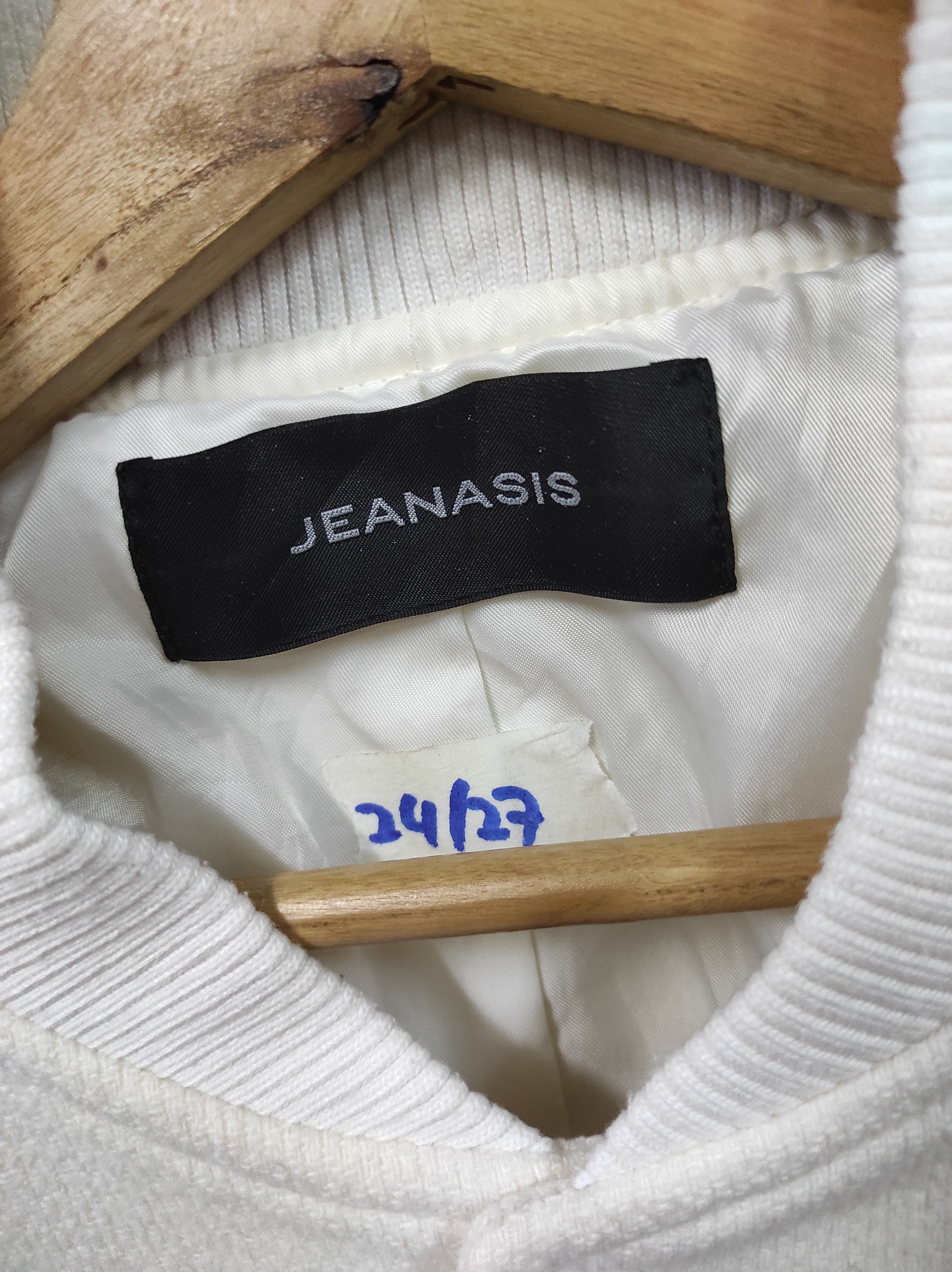 Japanese Brand JEANSIS VARSITY JACKET Size ONE SIZE - 5 Thumbnail