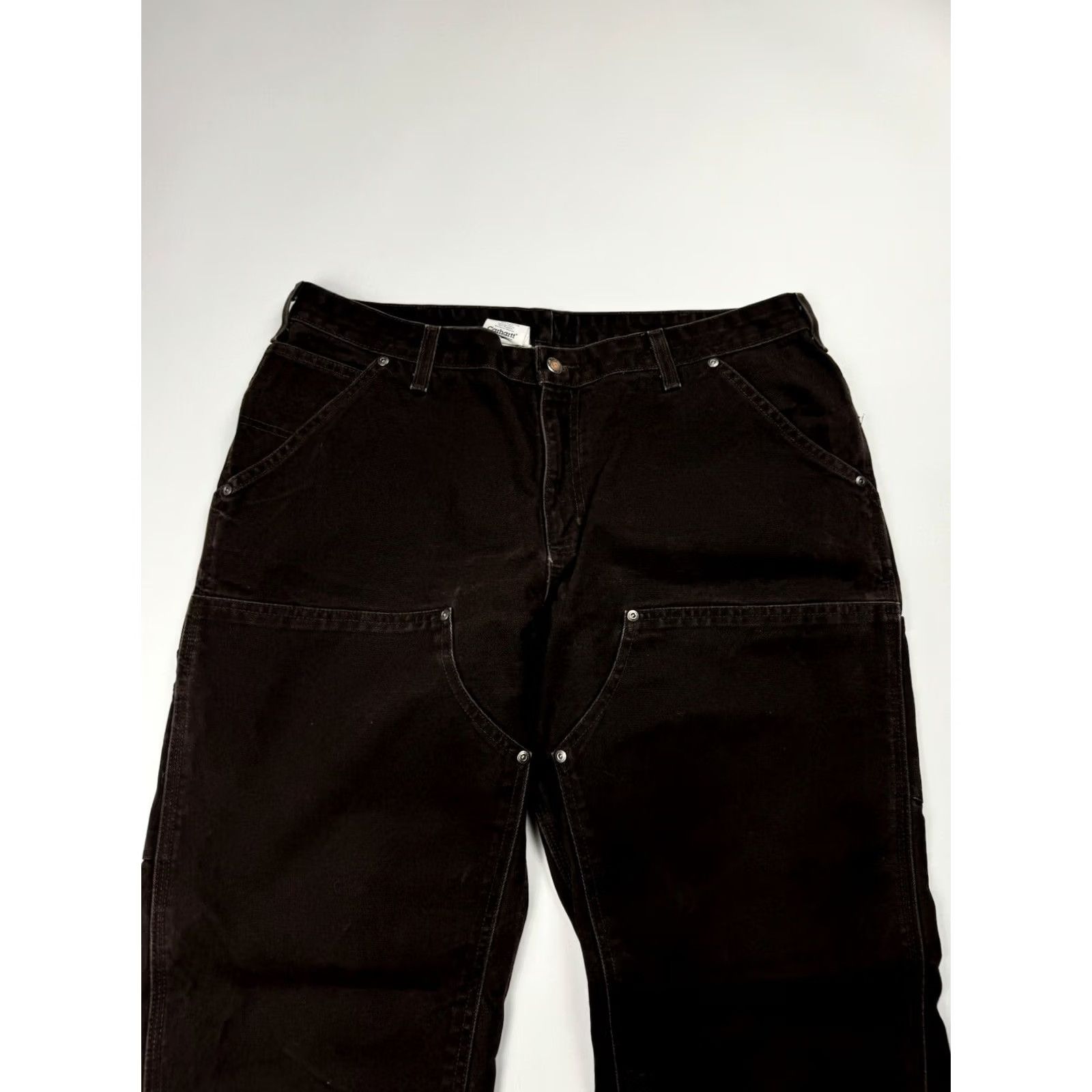 Carhartt VINTAGE Carhartt Pants Women’s Size 18 X 30 Brown Canvas Work Double Knee Relaxed 29 Inseam Men/Women? (Note: For compliance, I cannot add new info.) Size 24" / US 00 / IT 34 - 4 Thumbnail