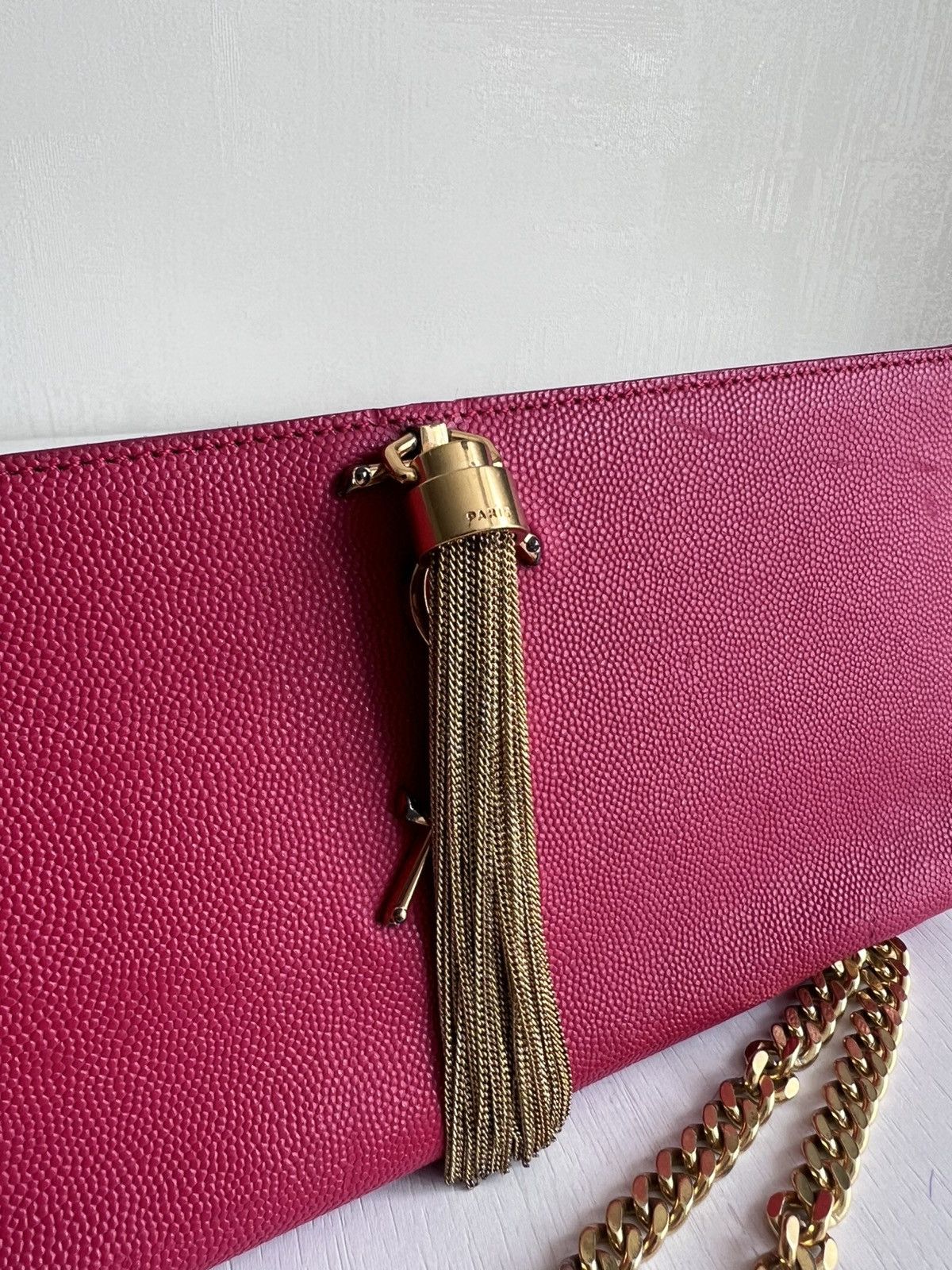 Saint Laurent Paris Yves Saint Laurent Kate Shoulder Bag Crossbody Purse Size ONE SIZE - 8 Thumbnail