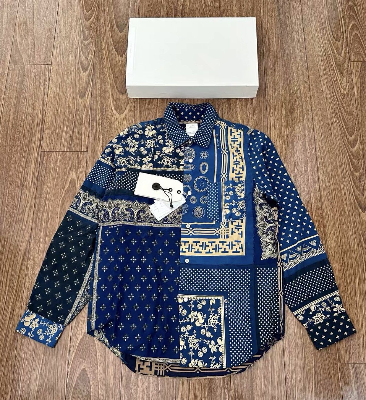 Visvim VISVIM JUMBO SHIRT SILK BANDANA N.D. shirt J6 Size US S / EU 44-46 / 1 - 1 Thumbnail