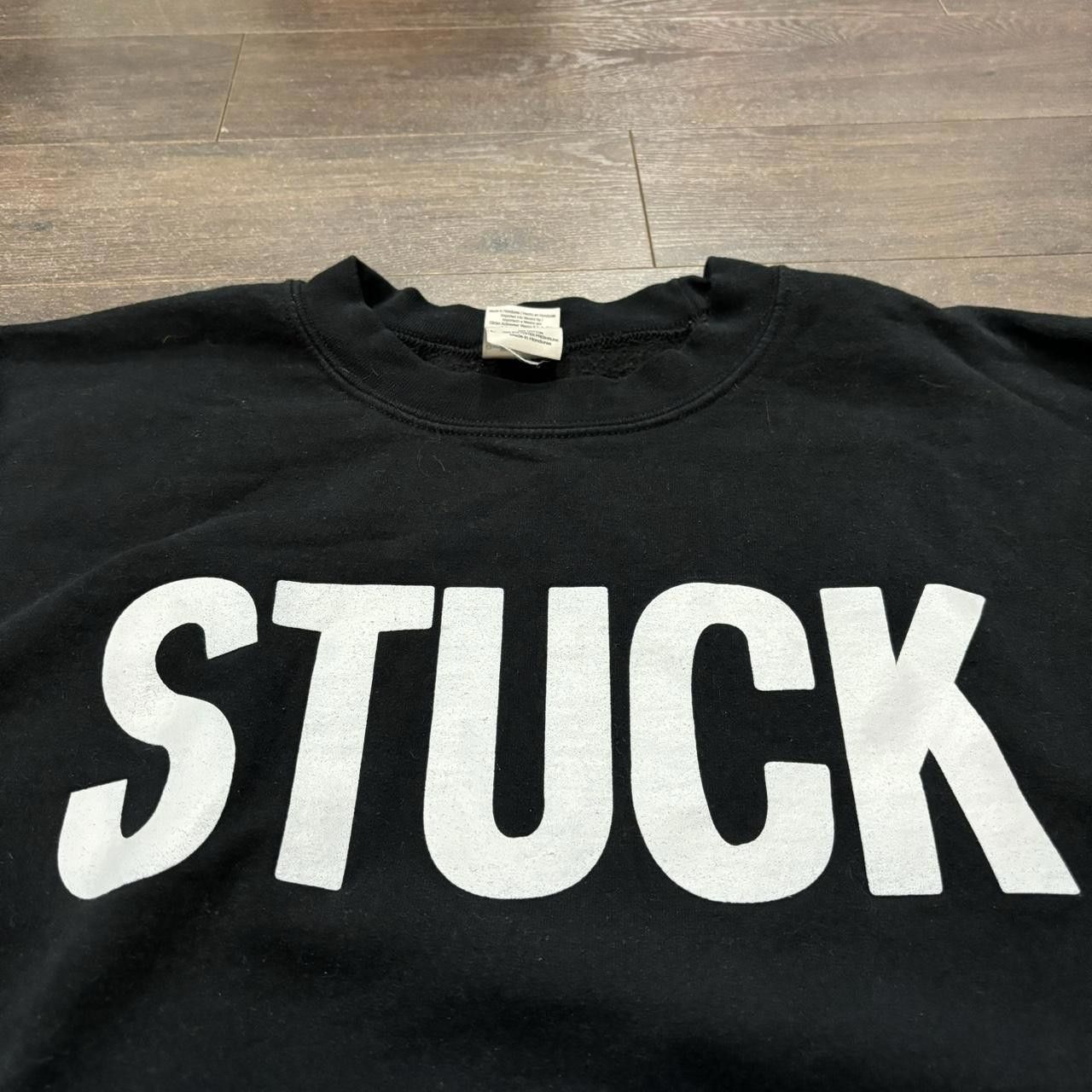 Designer Vintage stuck crewneck sweatshirt 00s L Size US L / EU 52-54 / 3 - 3 Thumbnail