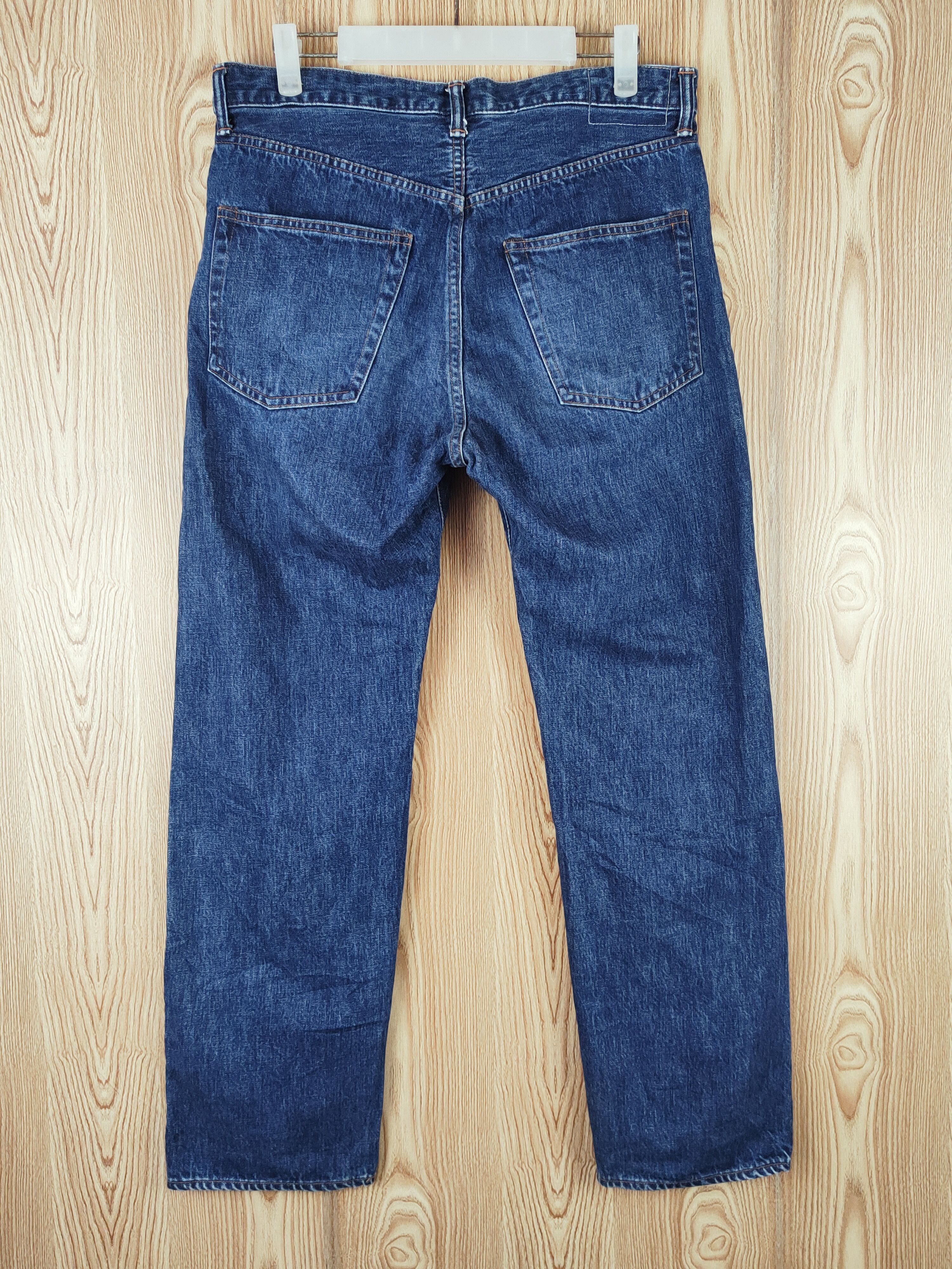 READYMADE DL Unused Readymade Distressed Ripped selvedge Jeans #S2699 Size US 33 - 7 Thumbnail