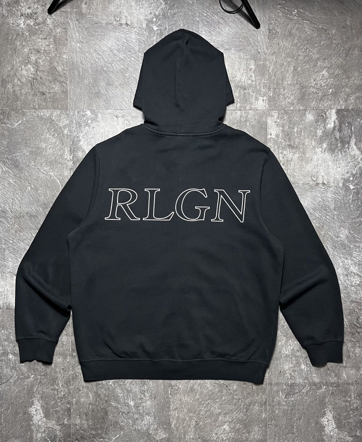 True Religion True Religion Zip Up Hoodie Onyx Vintage Y2K Streetwear Size US XL / EU 56 / 4 - 3 Thumbnail