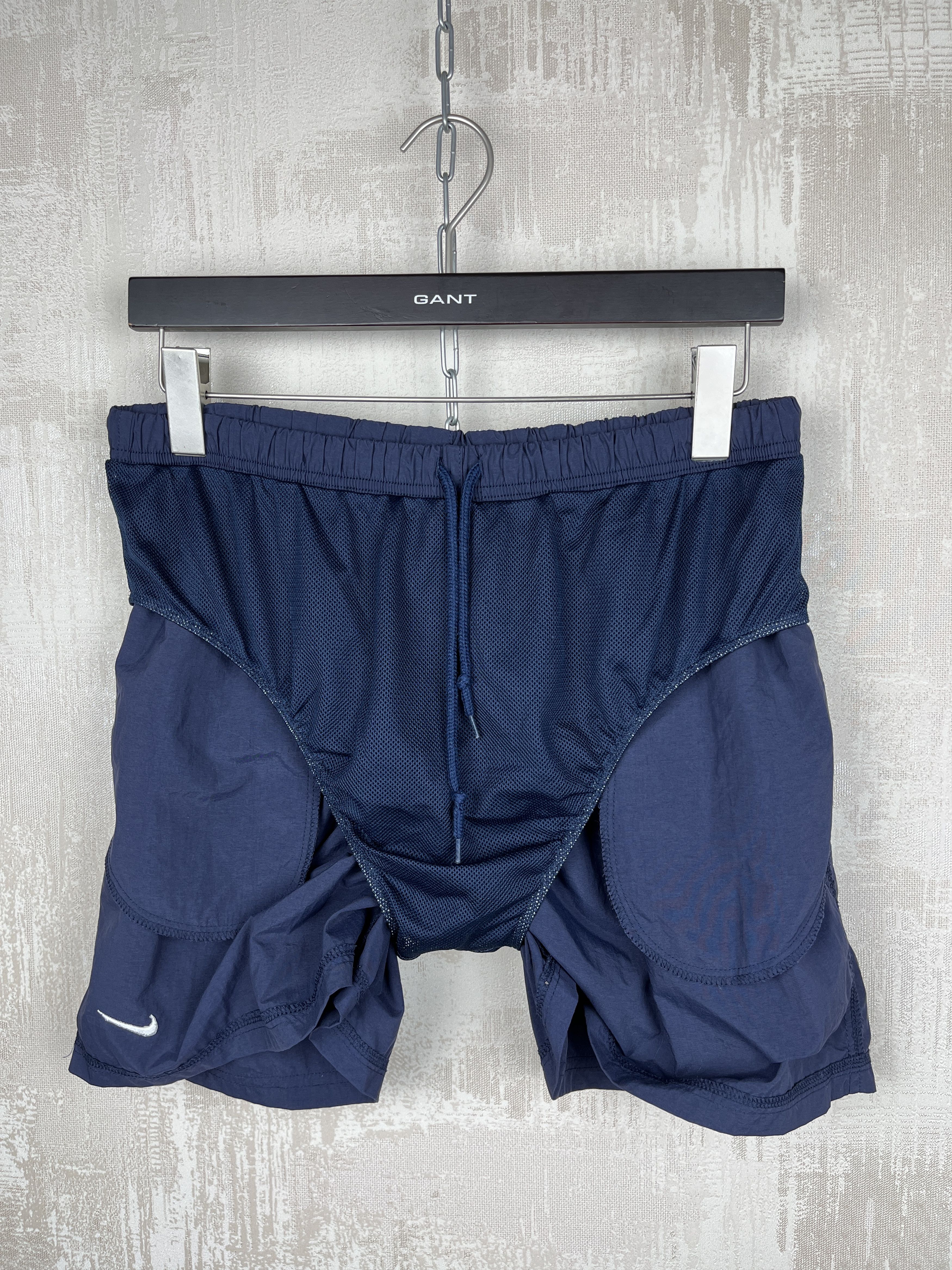 Nike 90's Nike Small Swoosh Vintage Nylon Swim Shorts Size XL Size US 38 / EU 54 - 13 Thumbnail