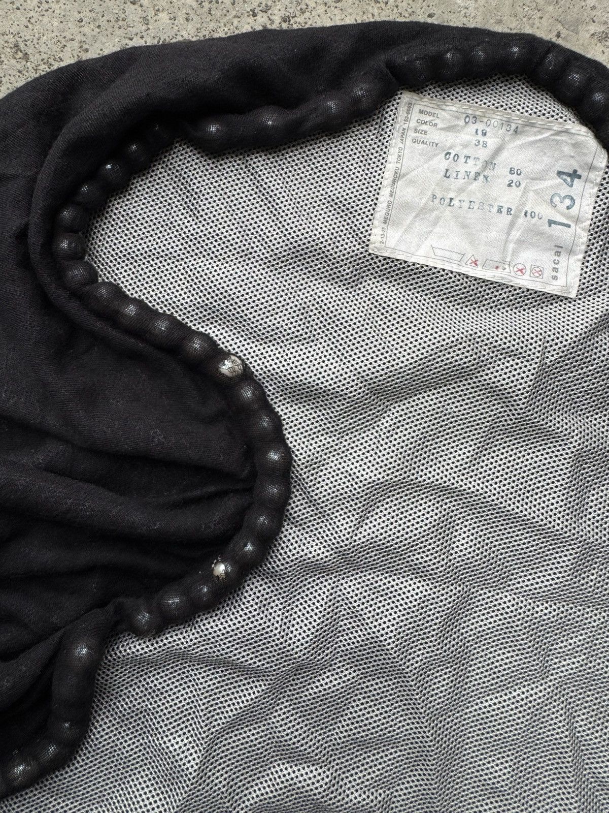 Japanese Brand × Sacai studded-crop cardigan Size M / US 6-8 / IT 42-44 - 14 Thumbnail