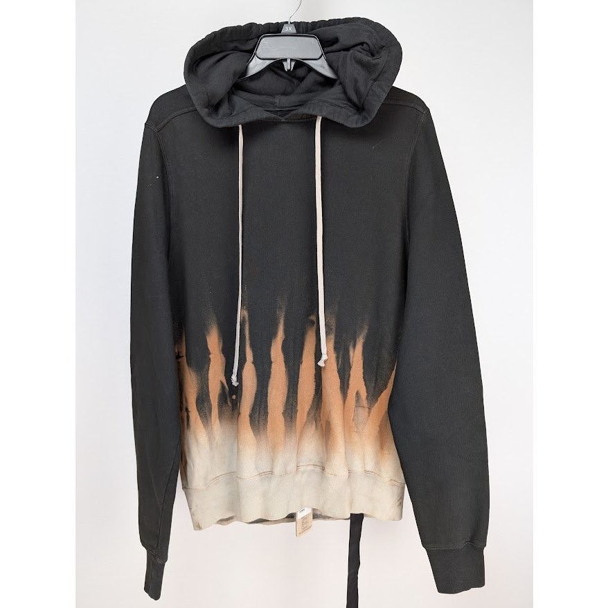 Rick Owens o1rshd1 Oversize Hoodie in Black/Terra Size US M / EU 48-50 / 2 - 2 Thumbnail