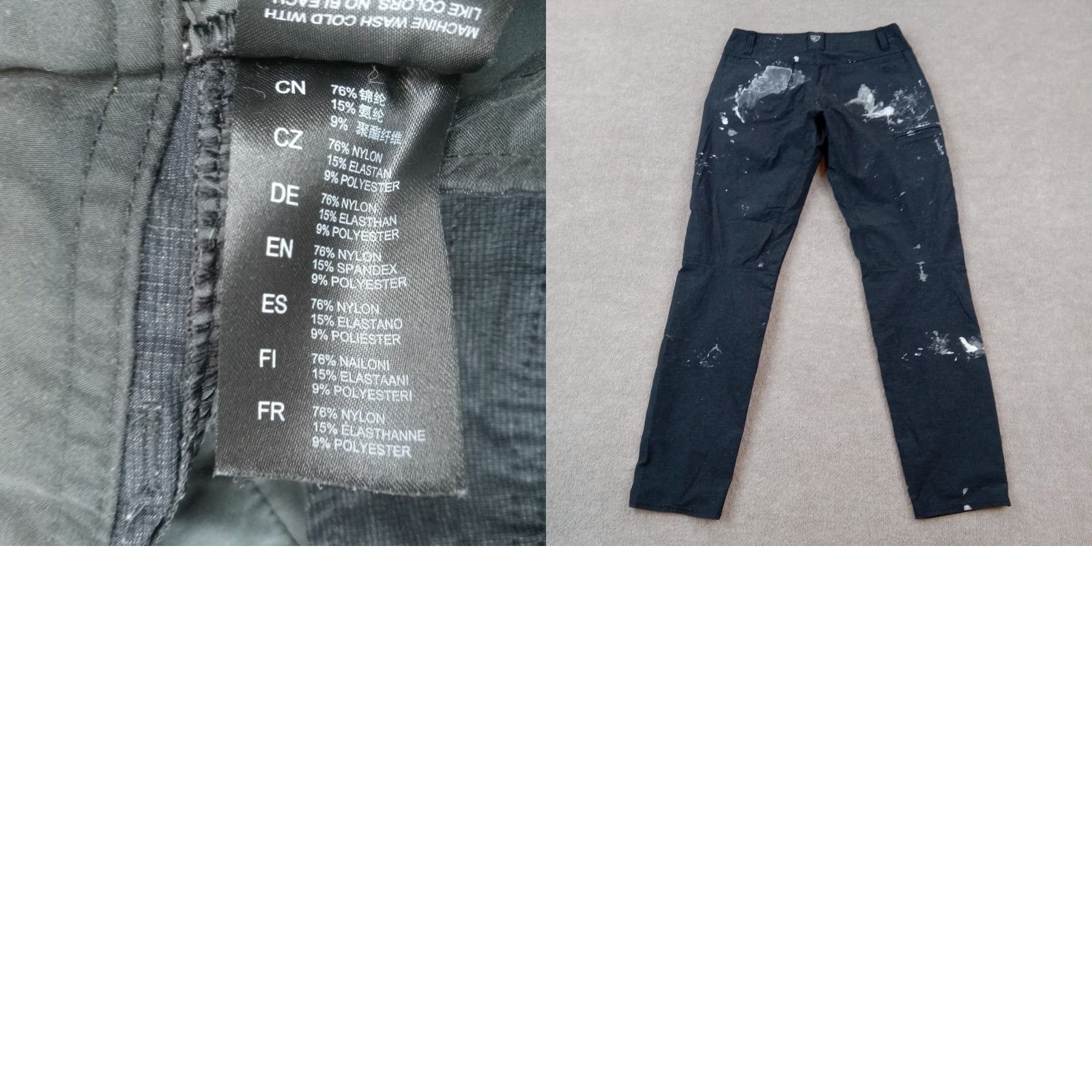 Vintage Kuhl Men's Black Chino Straight Leg Stretch Pants 30x30 Size US 30 / EU 46 - 8 Thumbnail