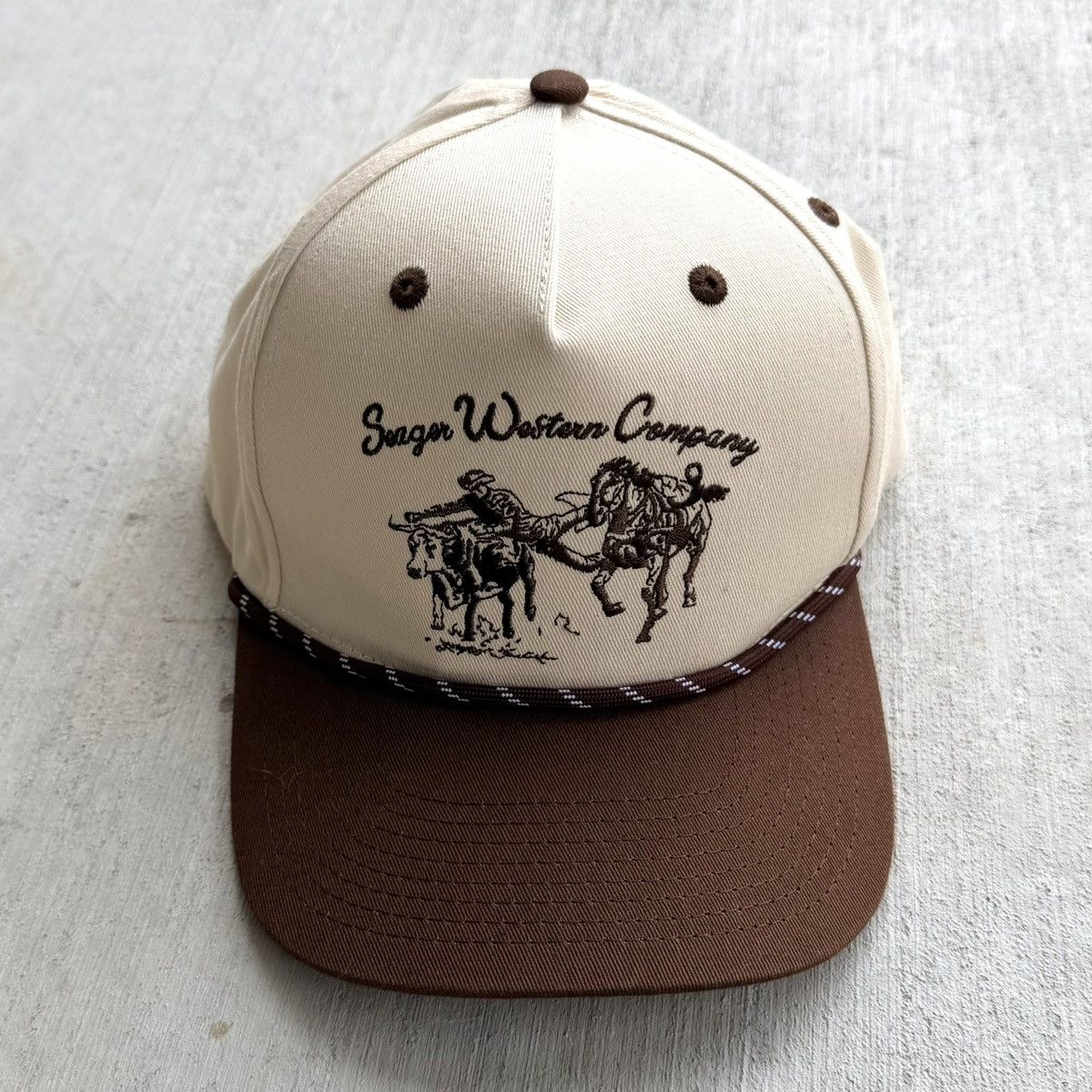 Seager Seager Western Company Hat SnapBack Adjustable Huckberry Size ONE SIZE - 1 Thumbnail