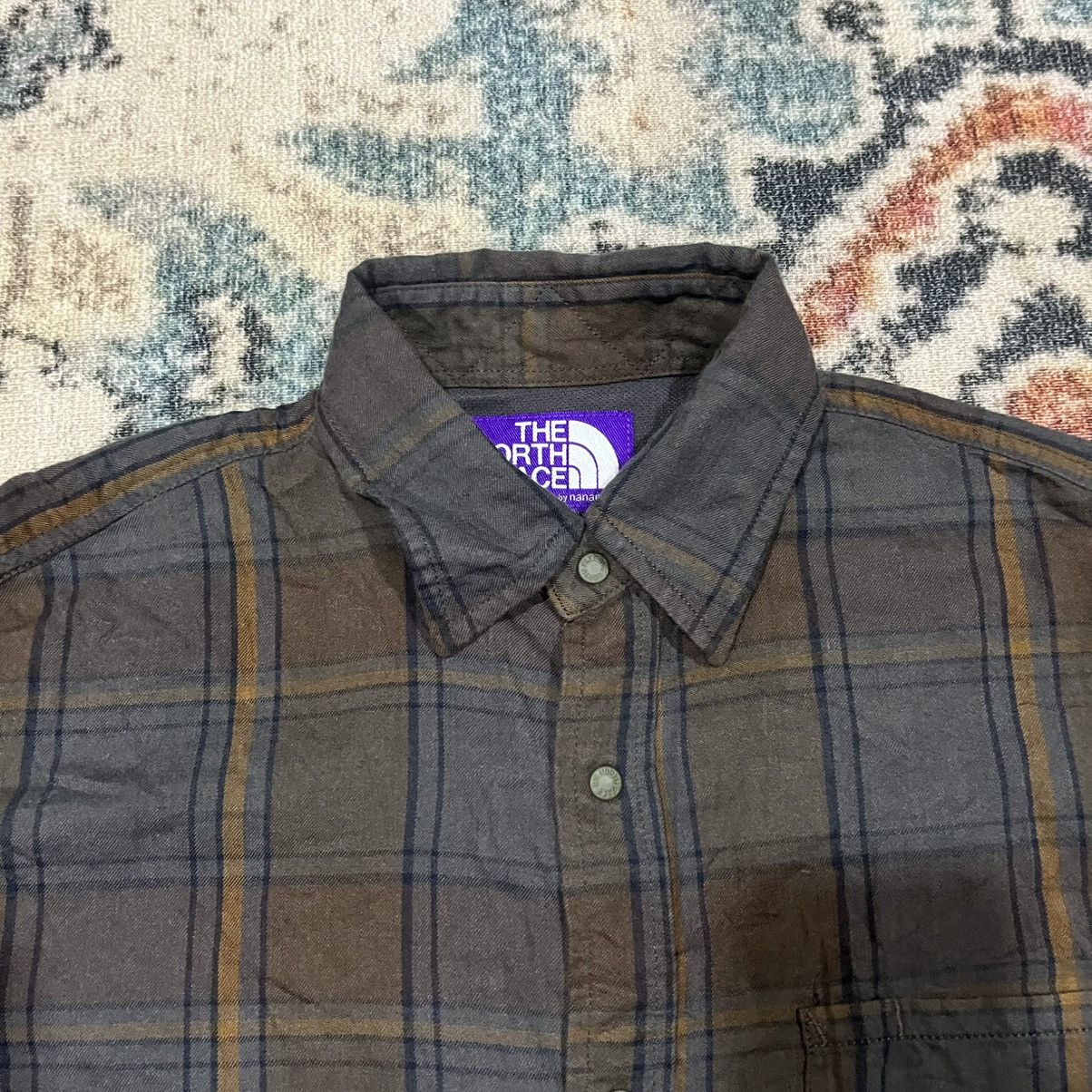 Nanamica Plaid flannel shirt fw20 Size US S / EU 44-46 / 1 - 6 Thumbnail
