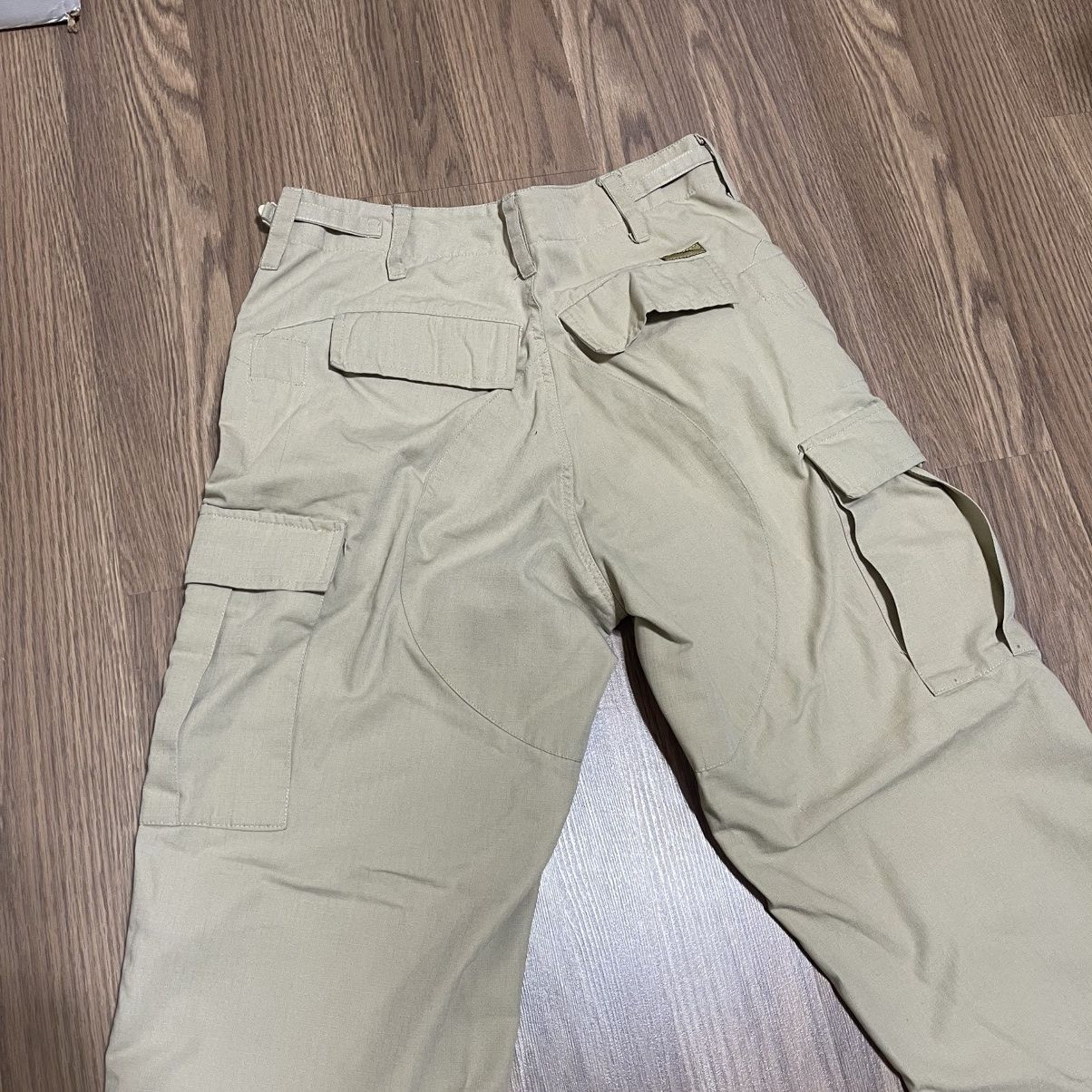 Vintage Vintage beige military style cargo pants Size US 30 / EU 46 - 6 Thumbnail