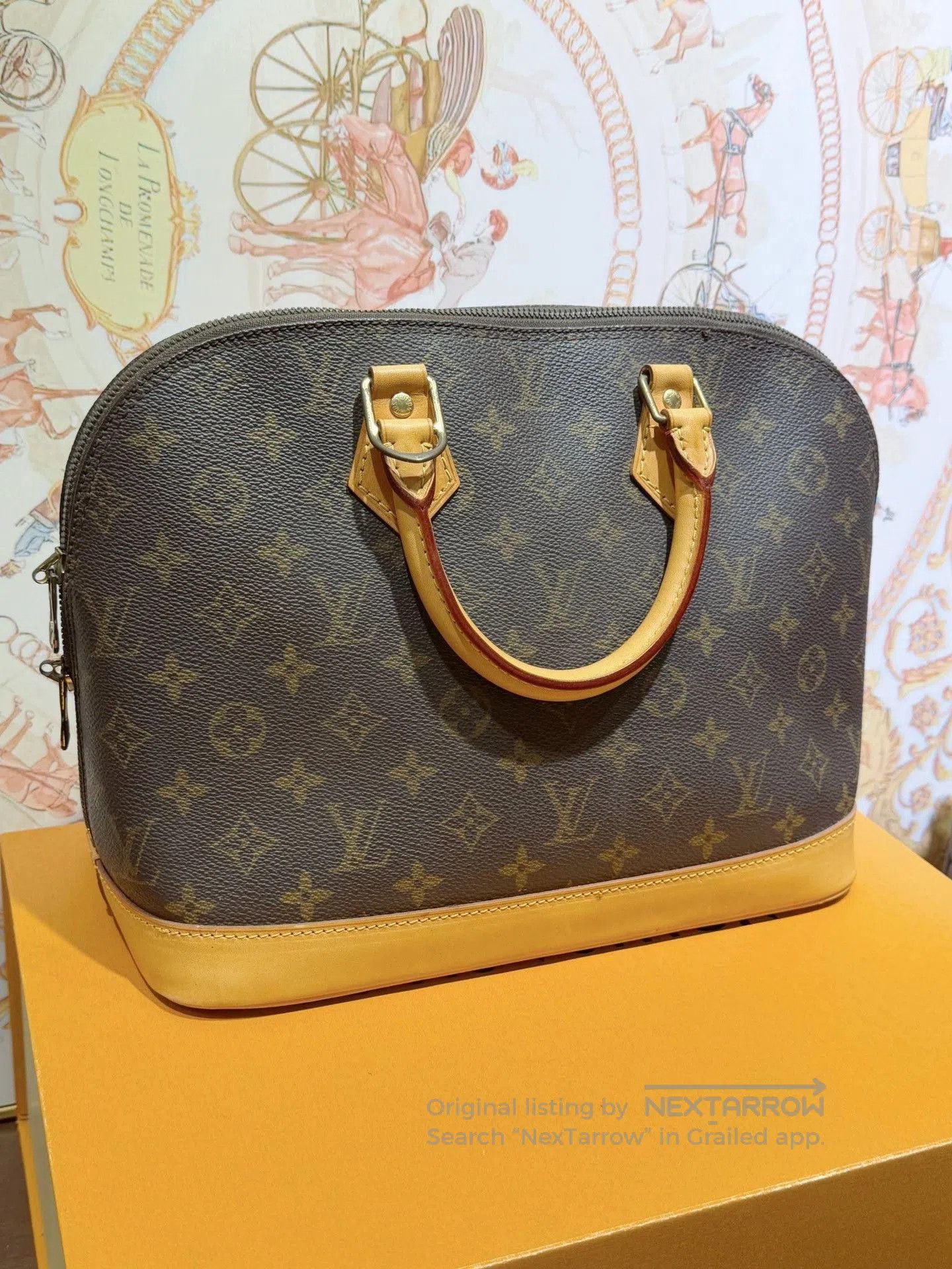 Louis Vuitton LV Alma Monogram Handbag. Size ONE SIZE - 2 Thumbnail