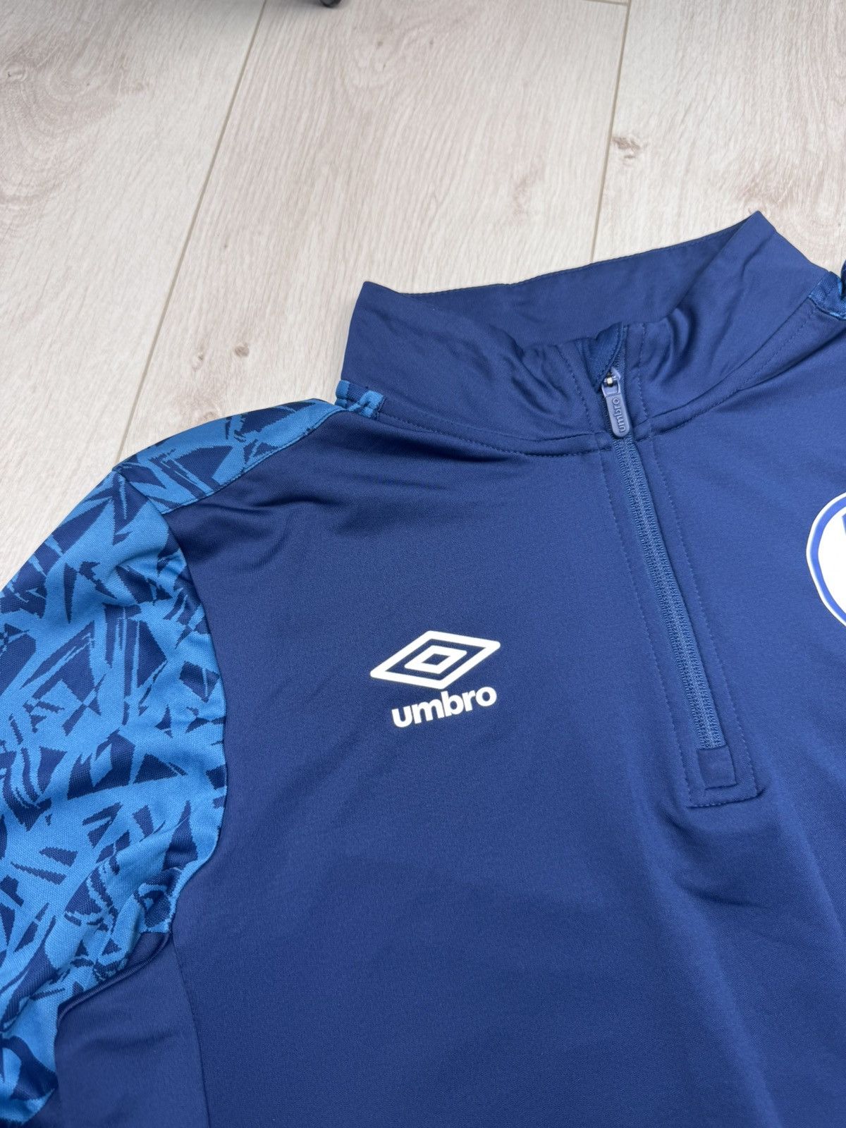 Umbro Umbro Schalke 04 Half Zip Top 2020 2021 Training Shirt Size US L / EU 52-54 / 3 - 4 Thumbnail