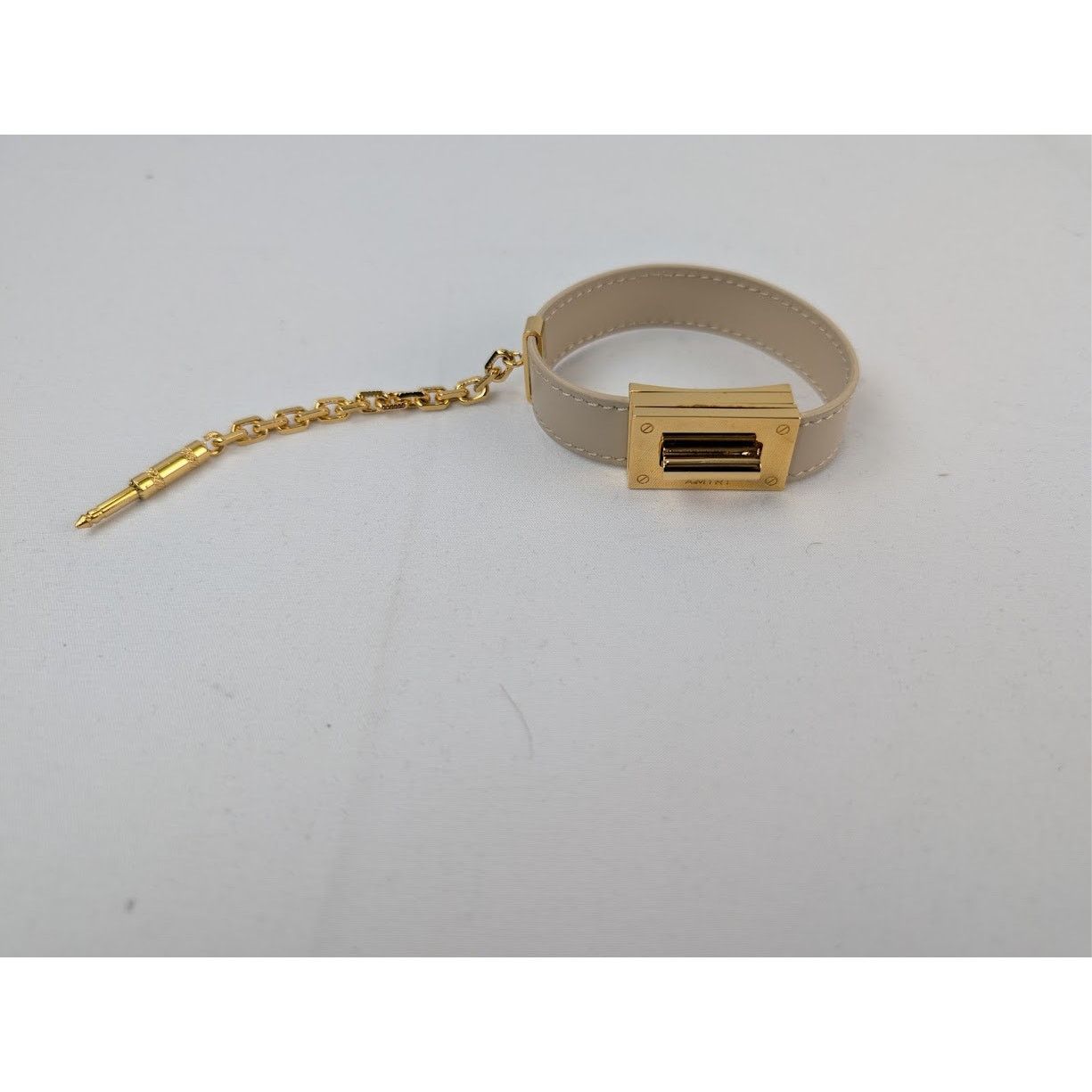 Amiri o1rshd1 Size: M / Calf Jax Bracelet in Alabaster Size ONE SIZE - 2 Thumbnail