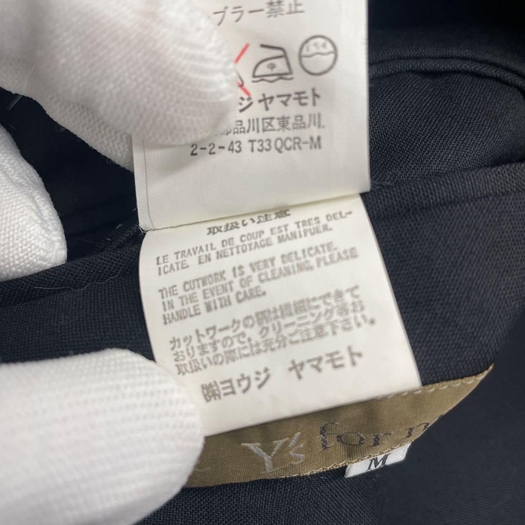 Yohji Yamamoto Y's for men yohji yamamoto 93ss cutwork jacket Size US M / EU 48-50 / 2 - 9 Thumbnail