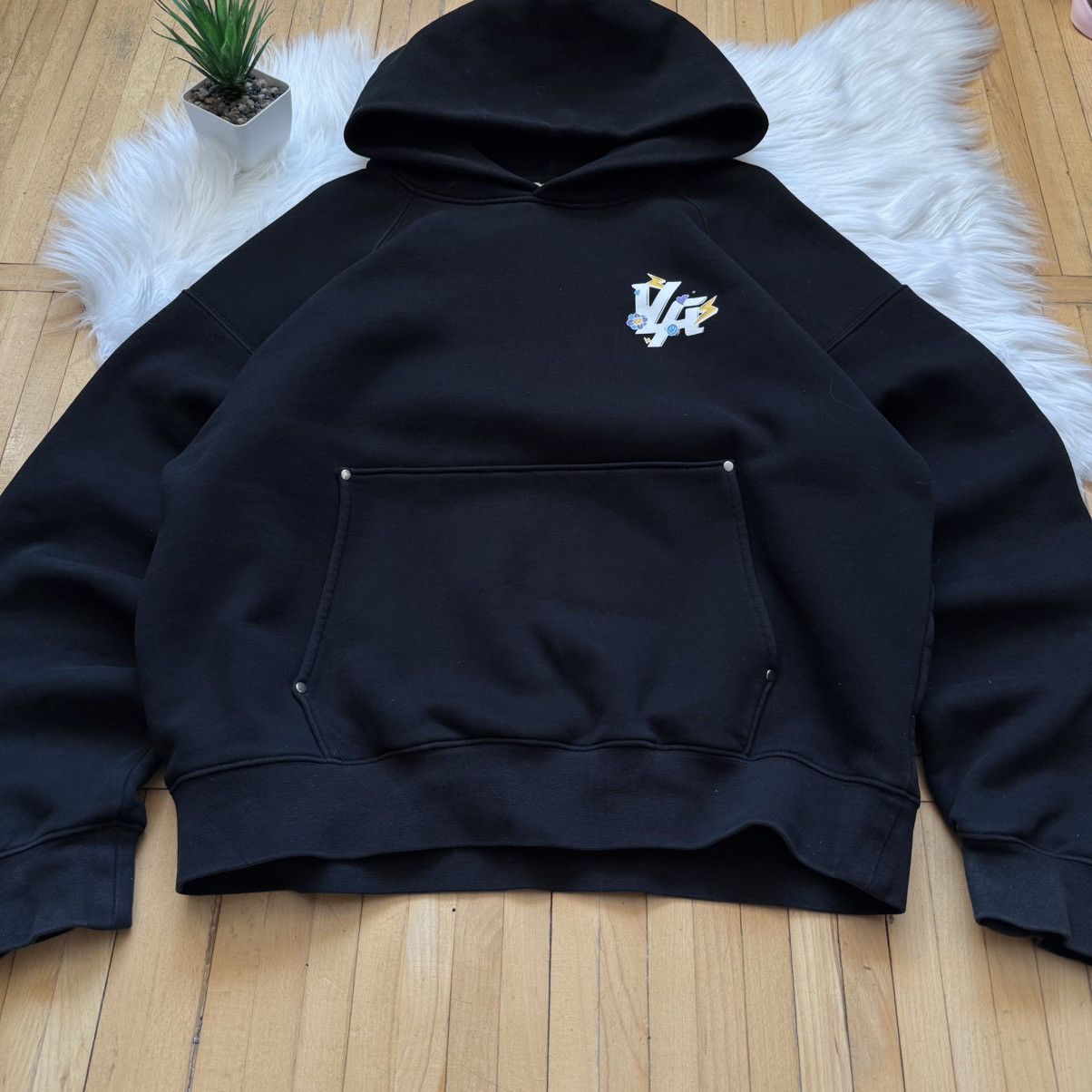 YoungLA 📌 Young LA Trippy Logo Oversized Boxy Hoodie Size US M / EU 48-50 / 2 - 6 Thumbnail