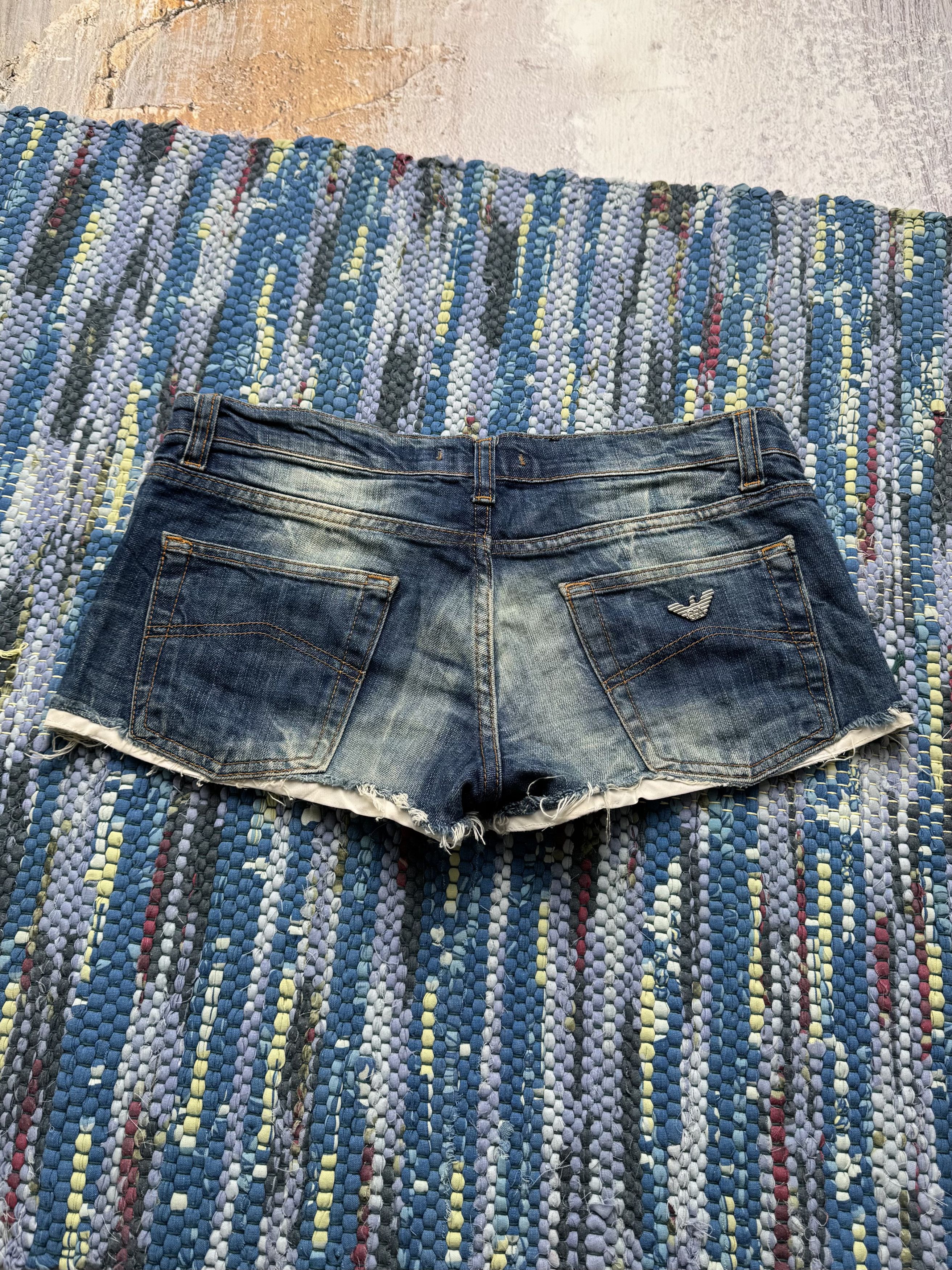 Vintage Vintage Denim Shorts A8D15(V8) Size 27" / US 4 / IT 40 - 6 Thumbnail