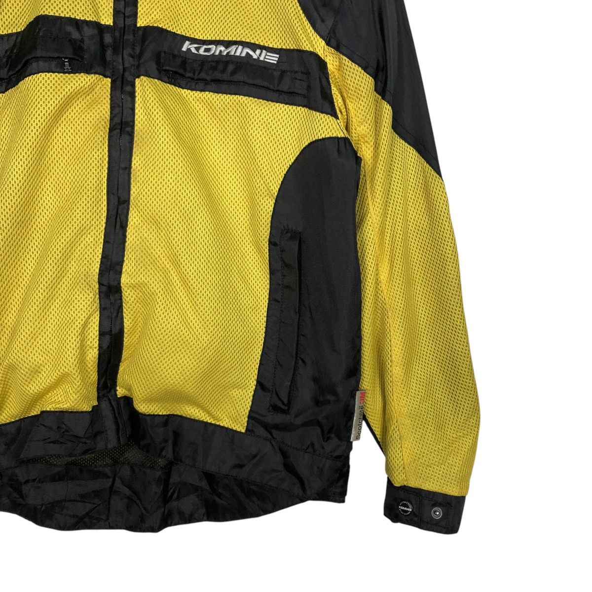 Japanese Brand 🔥VINTAGE BIKER JACKET MOTORCYCLE KOMINE PADDING SAFEY CARGO Size US L / EU 52-54 / 3 - 7 Thumbnail
