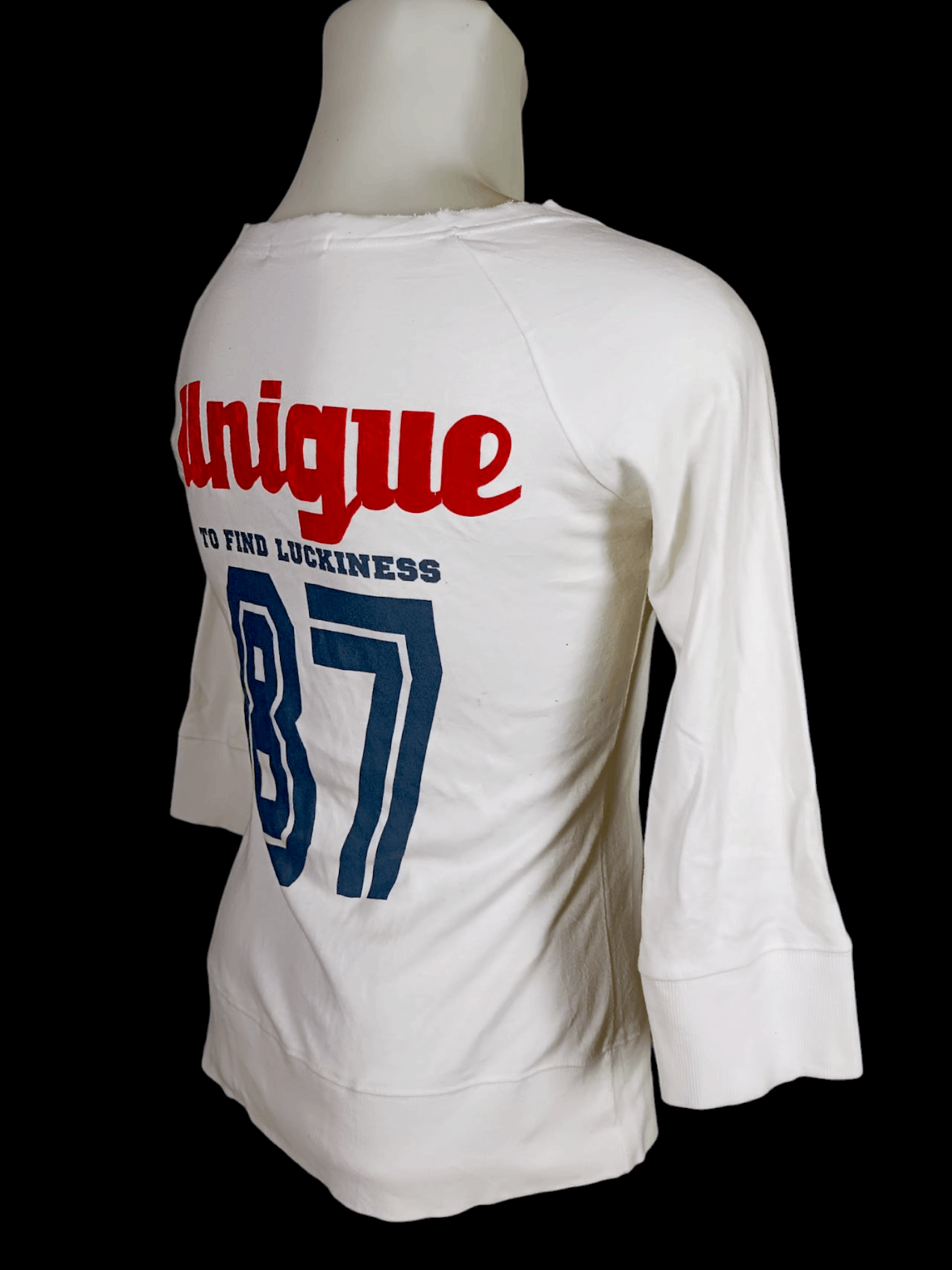 Japanese Brand UNIQUE JEANS BRAPPERS Crew Neck T-Shirt Longsleeve Size US M / EU 48-50 / 2 - 4 Thumbnail