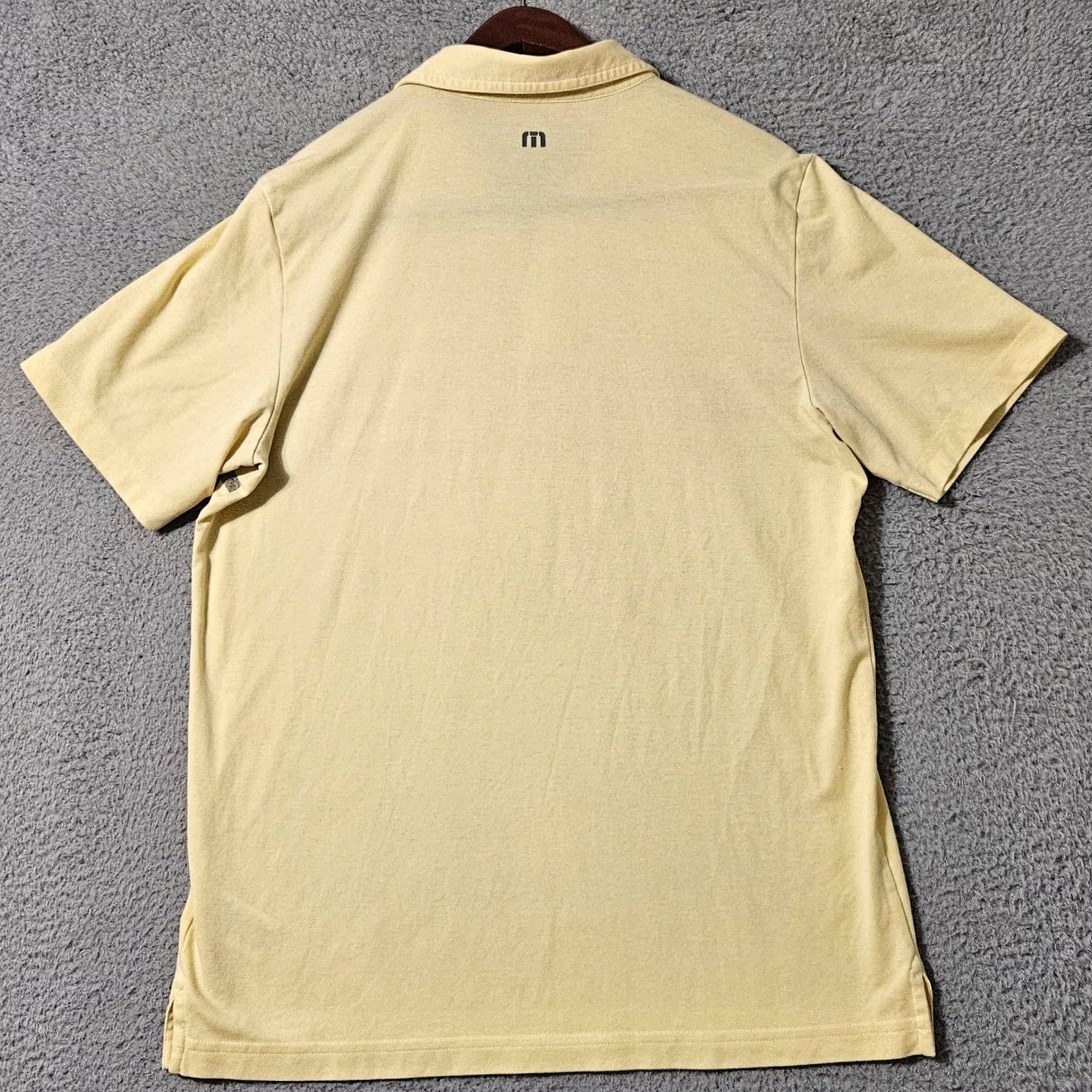 TravisMathew Travis Mathew Yellow Golf Polo Shirt Mens Size Large Size US L / EU 52-54 / 3 - 2 Thumbnail