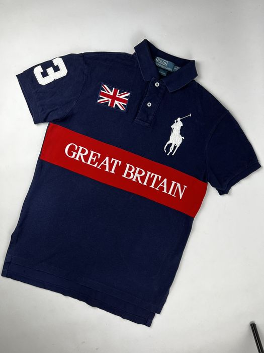 Ralph Lauren Polo Ralph Lauren vintage Great Britain polo t shirt Grailed