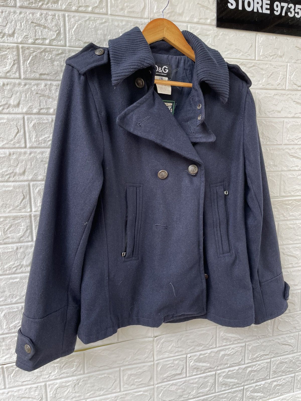 Dolce & Gabbana × Japanese Brand × Vintage Vintage Dolce&Gabbana Wool Jacket Size US M / EU 48-50 / 2 - 7 Thumbnail