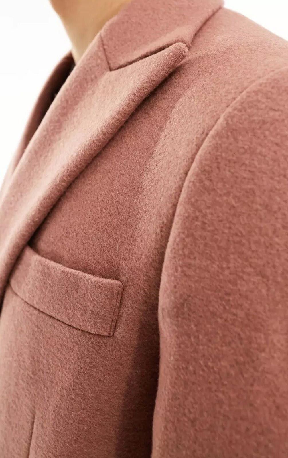 Other Devils Advocate longline oversized lapel coat in red-pink Size US XL / EU 56 / 4 - 4 Thumbnail