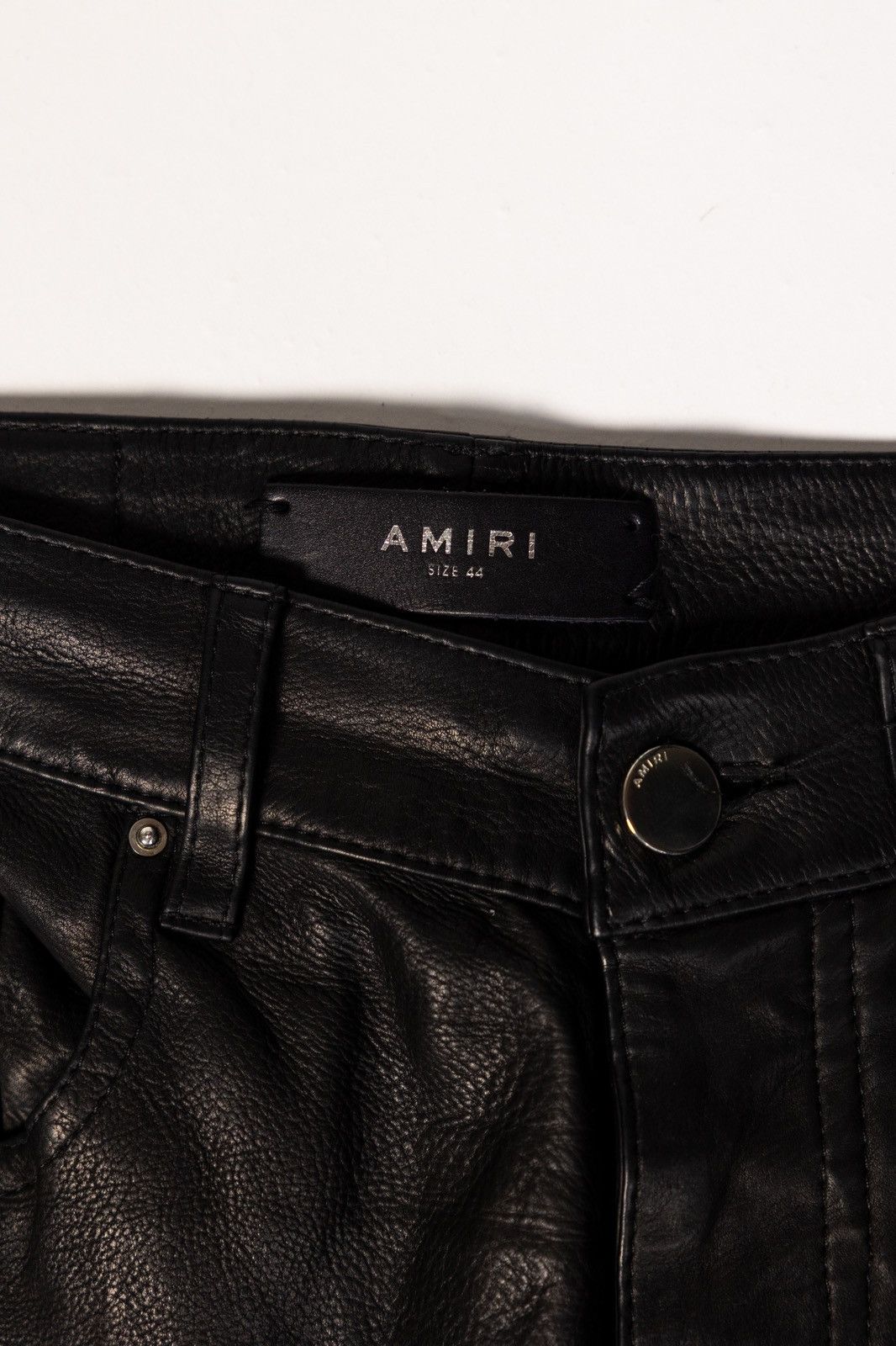 Amiri Amiri Leather Skinny Pants Size US 28 / EU 44 - 6 Thumbnail