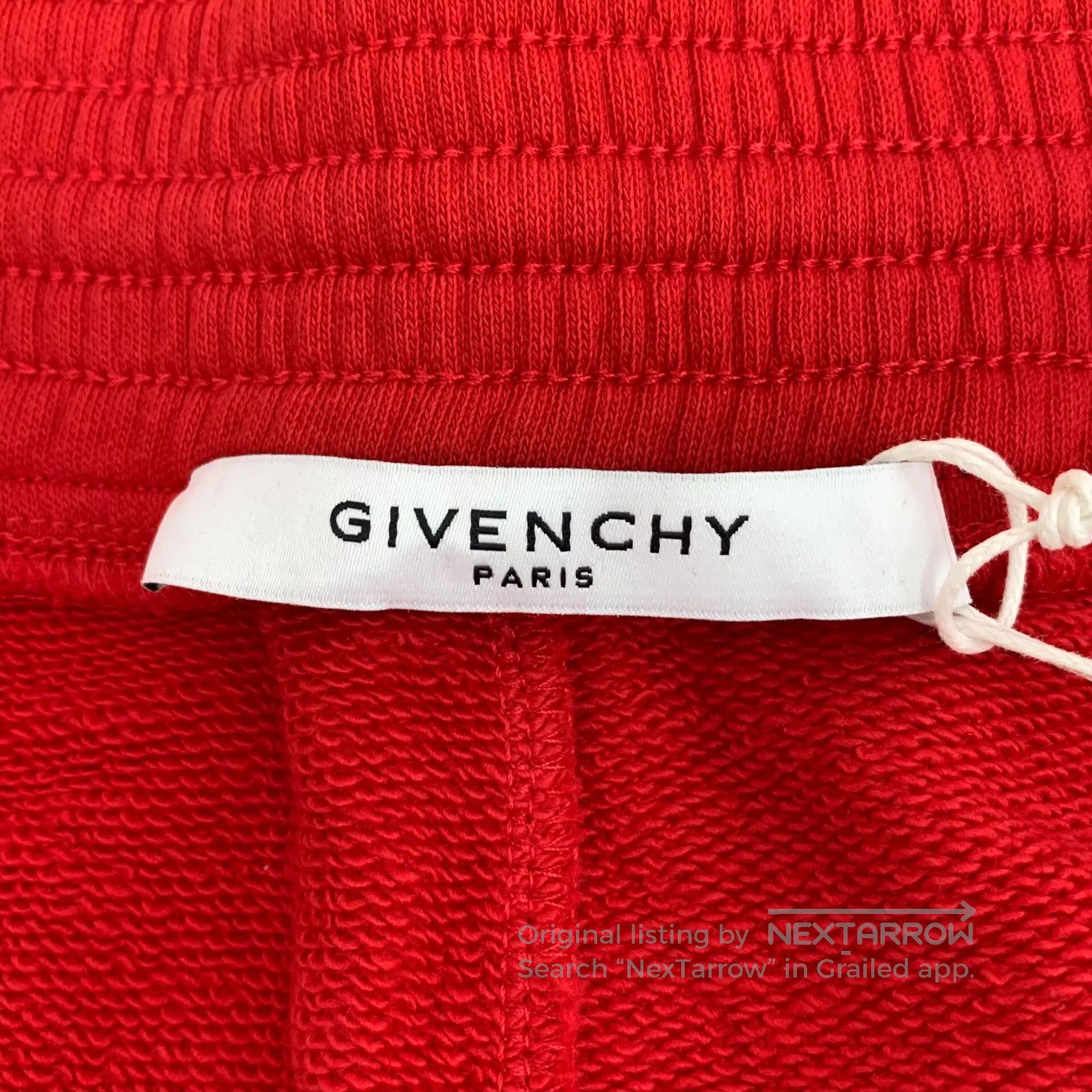 Givenchy Givenchy size XL Red Striped Cotton Casual Drawstring Shor Size US 27 - 5 Thumbnail