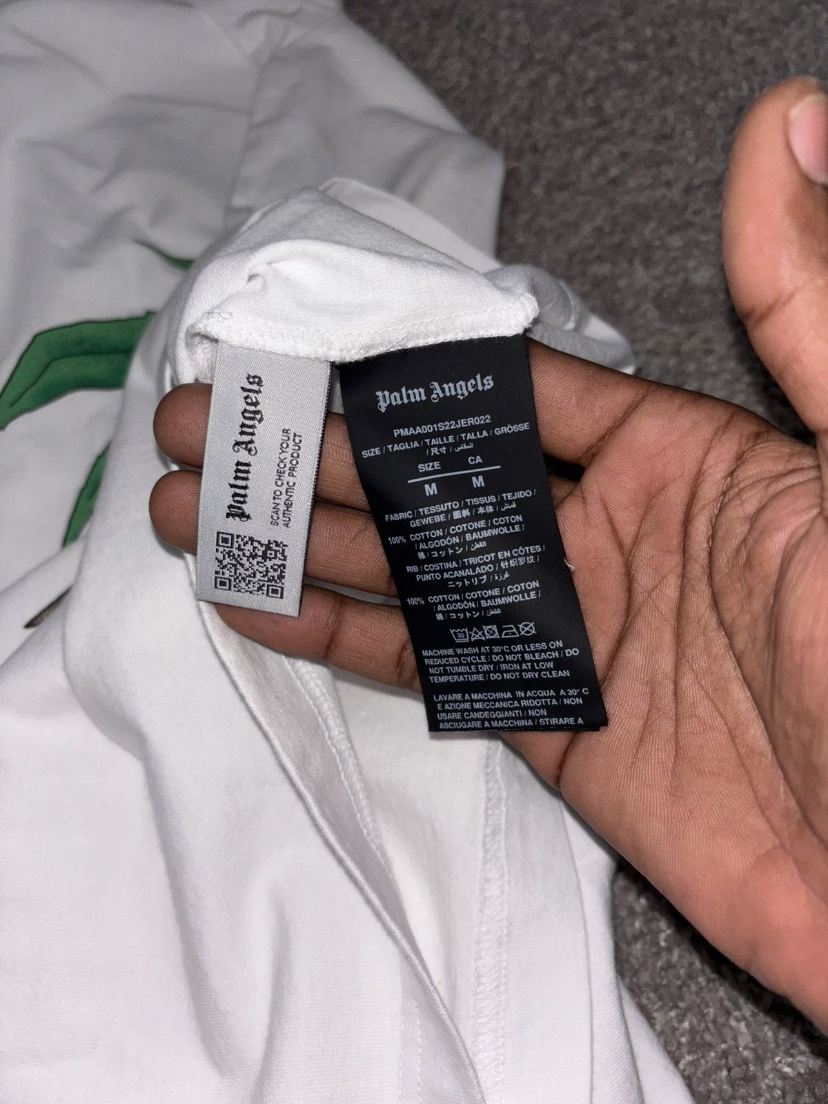 Palm Angels Broken palm tee Size US M / EU 48-50 / 2 - 4 Thumbnail