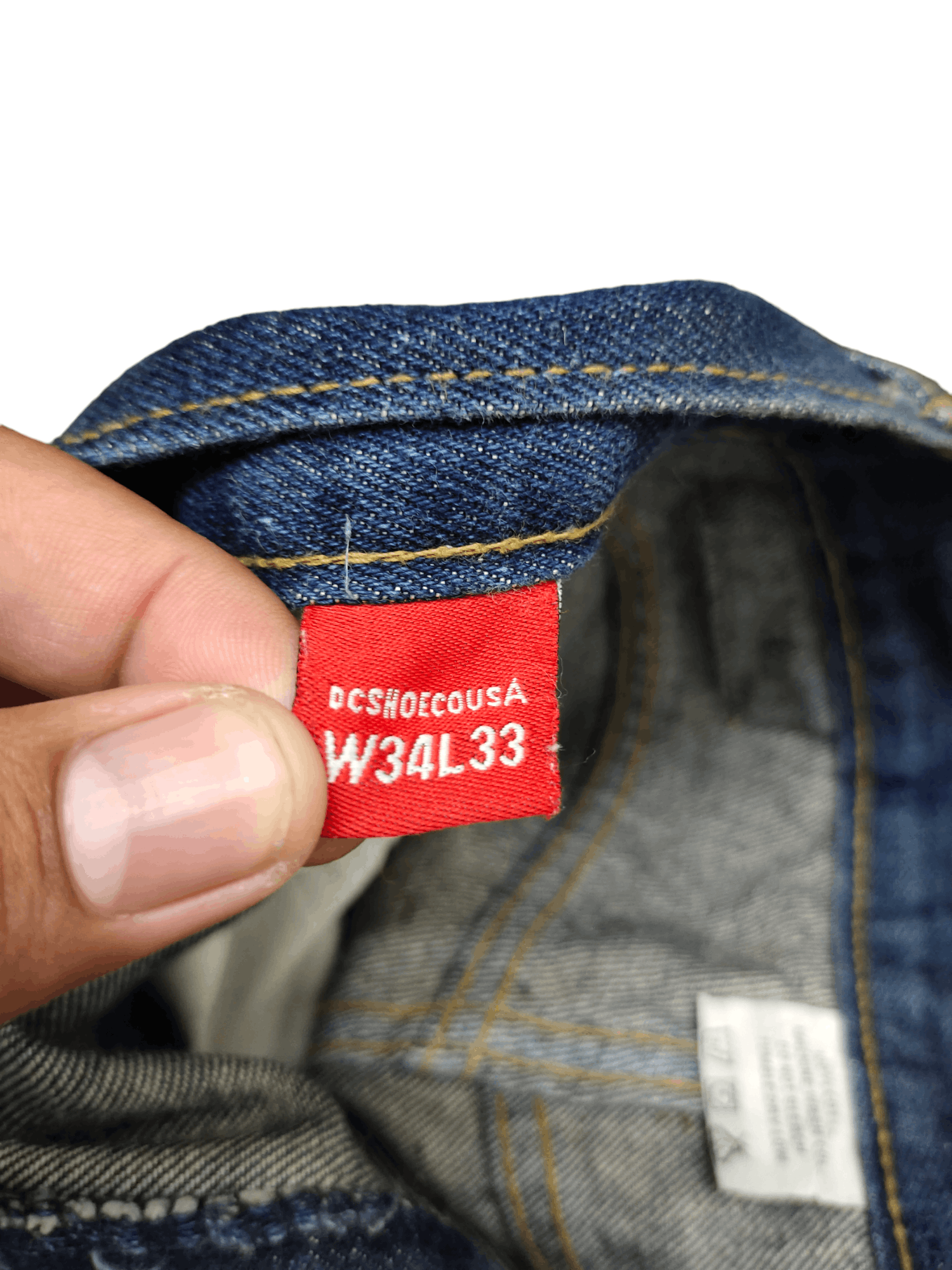 DC DC Embroidered Wide Leg Denim Y2k Jnco Baggy Jeans Size US 32 / EU 48 - 17 Thumbnail