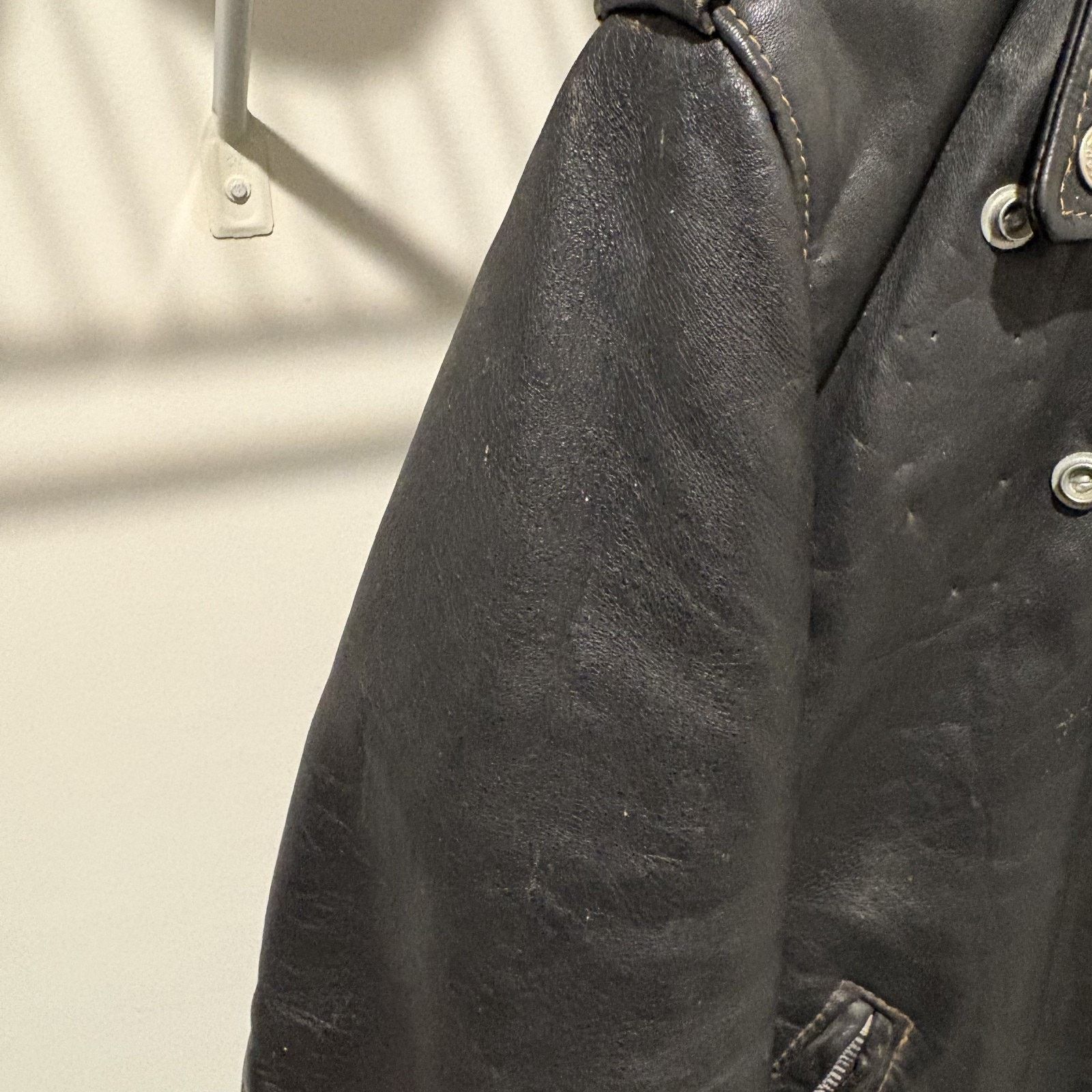 Schott × Vintage Vintage Schott Perfecto 618 Steer Hide Leather Jacket 40 Size US M / EU 48-50 / 2 - 6 Thumbnail