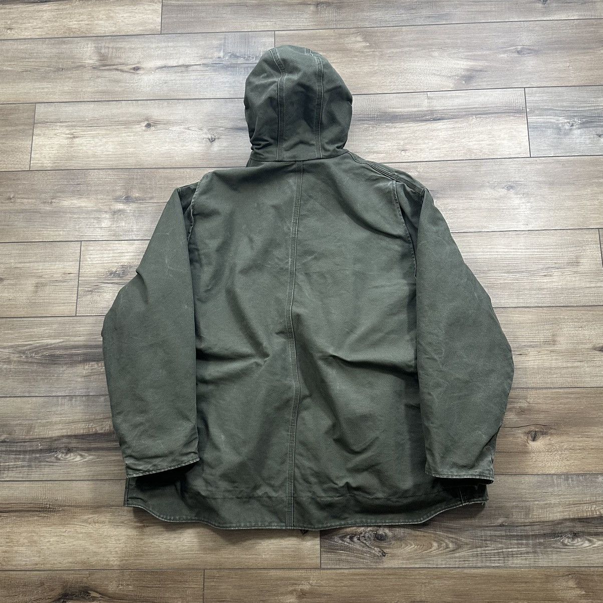 Carhartt Vintage 2000s Carhartt C95 ARG Sherpa Lined Zip Up Jacket Size US XXL / EU 58 / 5 - 8 Thumbnail
