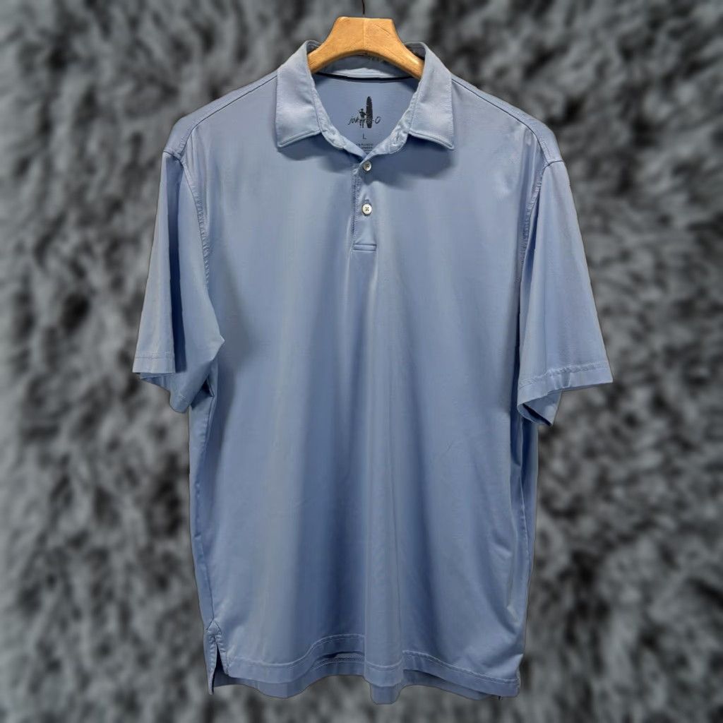 johnnie-O Johnnie-O Polo Shirt Mens Large Blue Golf Short Sleeve Size US L / EU 52-54 / 3 - 1 Thumbnail
