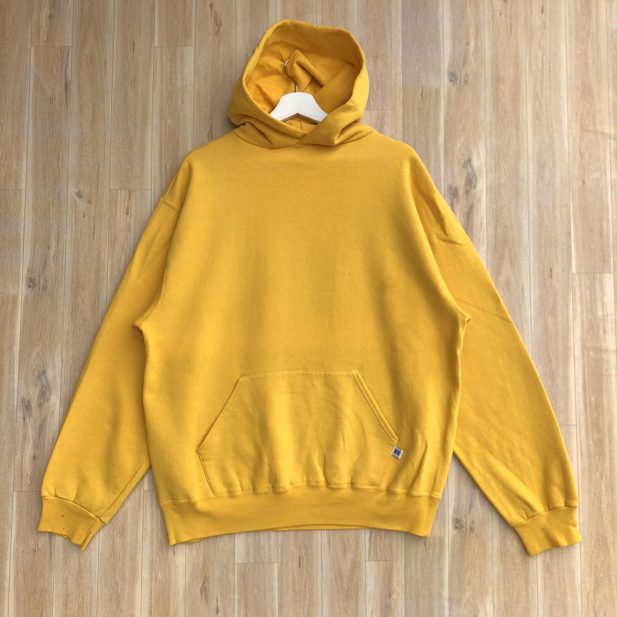 Russell Athletic × Vintage Vintage Russell Athletic Hoodie Plain Sweatshirt Size US XL / EU 56 / 4 - 1 Thumbnail