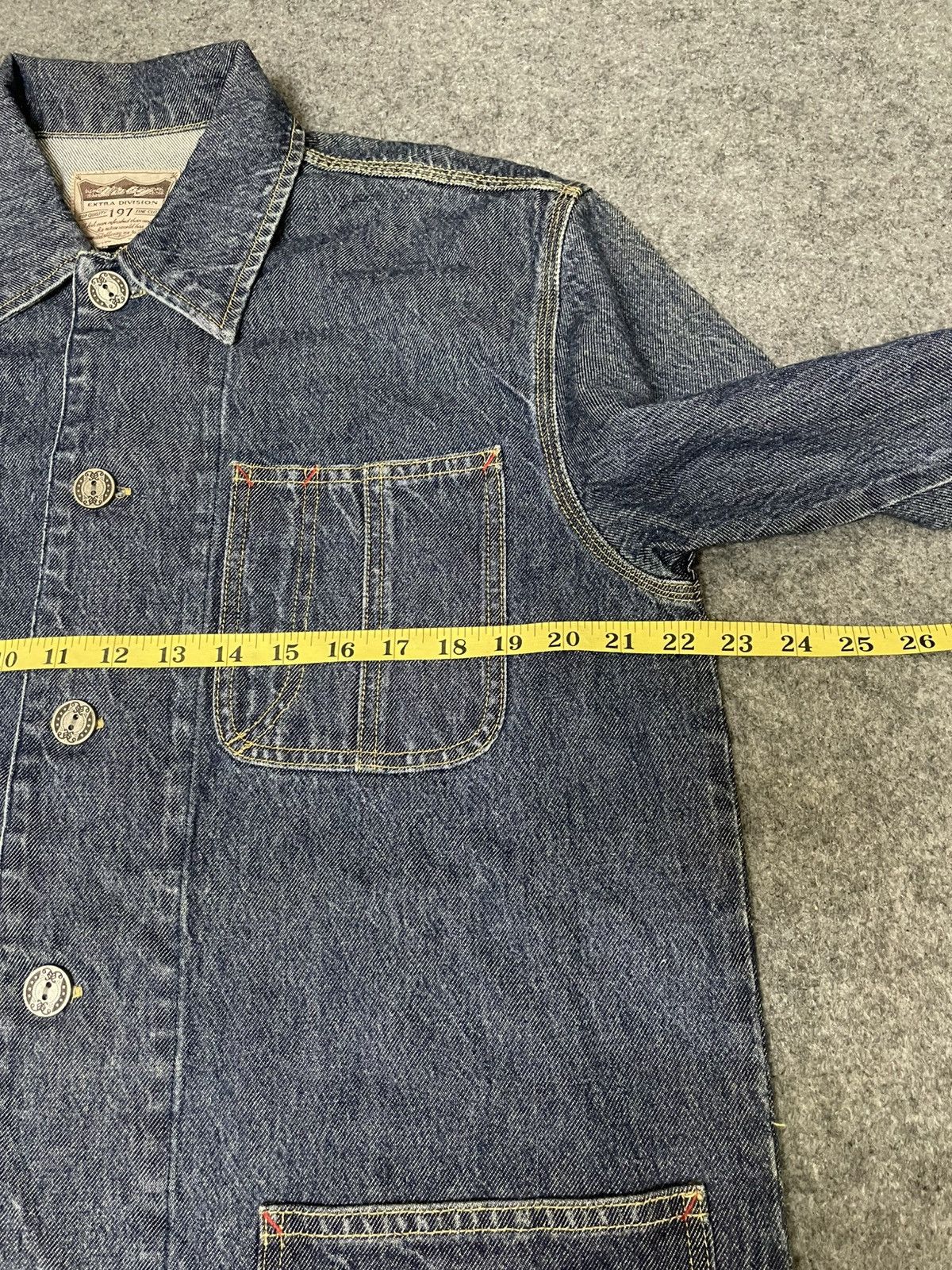 Japanese Brand × Vintage Vintage Vis By Denim Chore Jacket Size US S / EU 44-46 / 1 - 9 Thumbnail