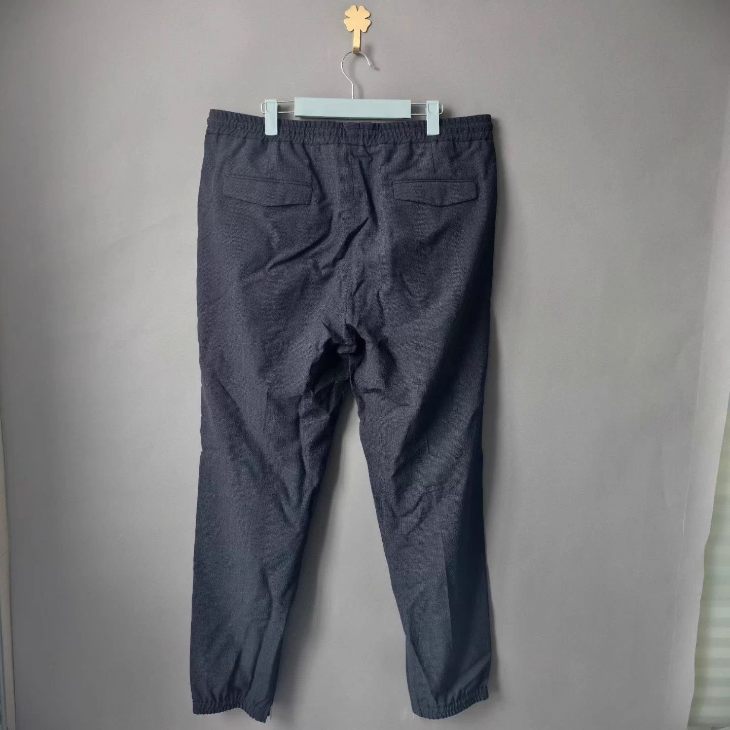 Dior DIOR gray tailored pants waist elastic IT 52 Size US 40 / EU 56 - 2 Thumbnail