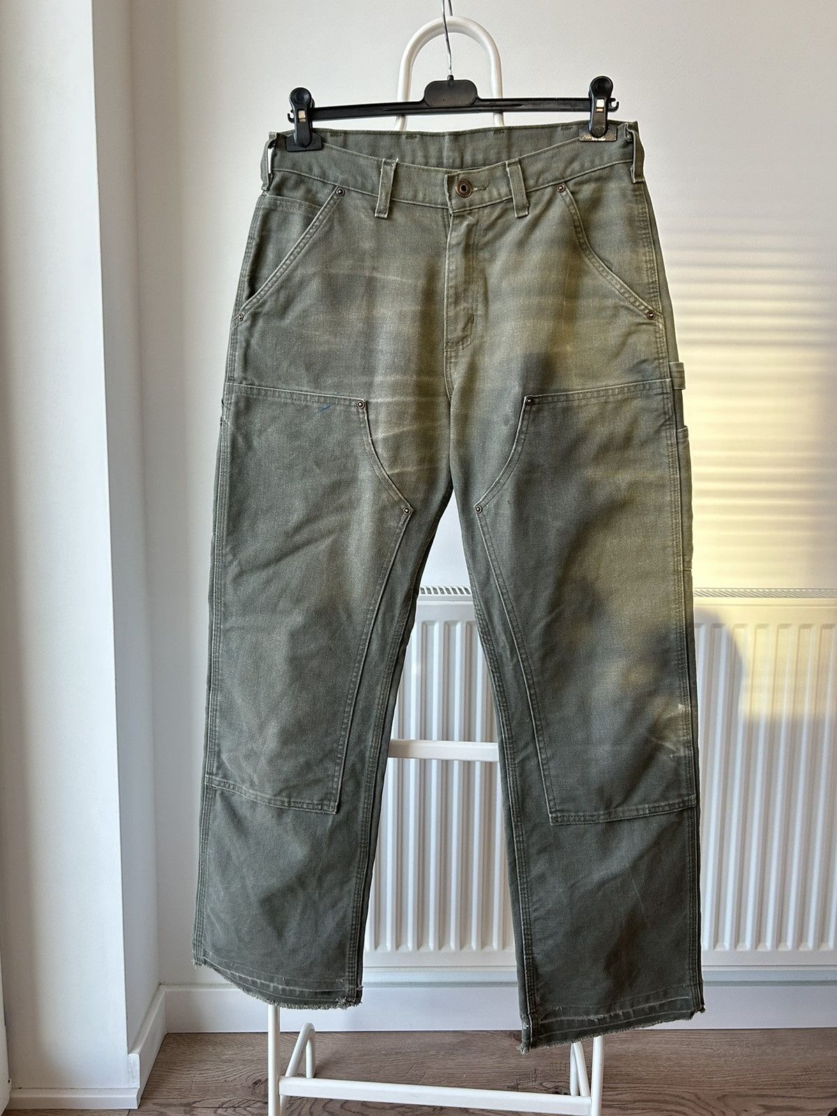 Carhartt × Vintage Distressed Carhartt Double Knee denim Size US 32 / EU 48 - 1 Thumbnail